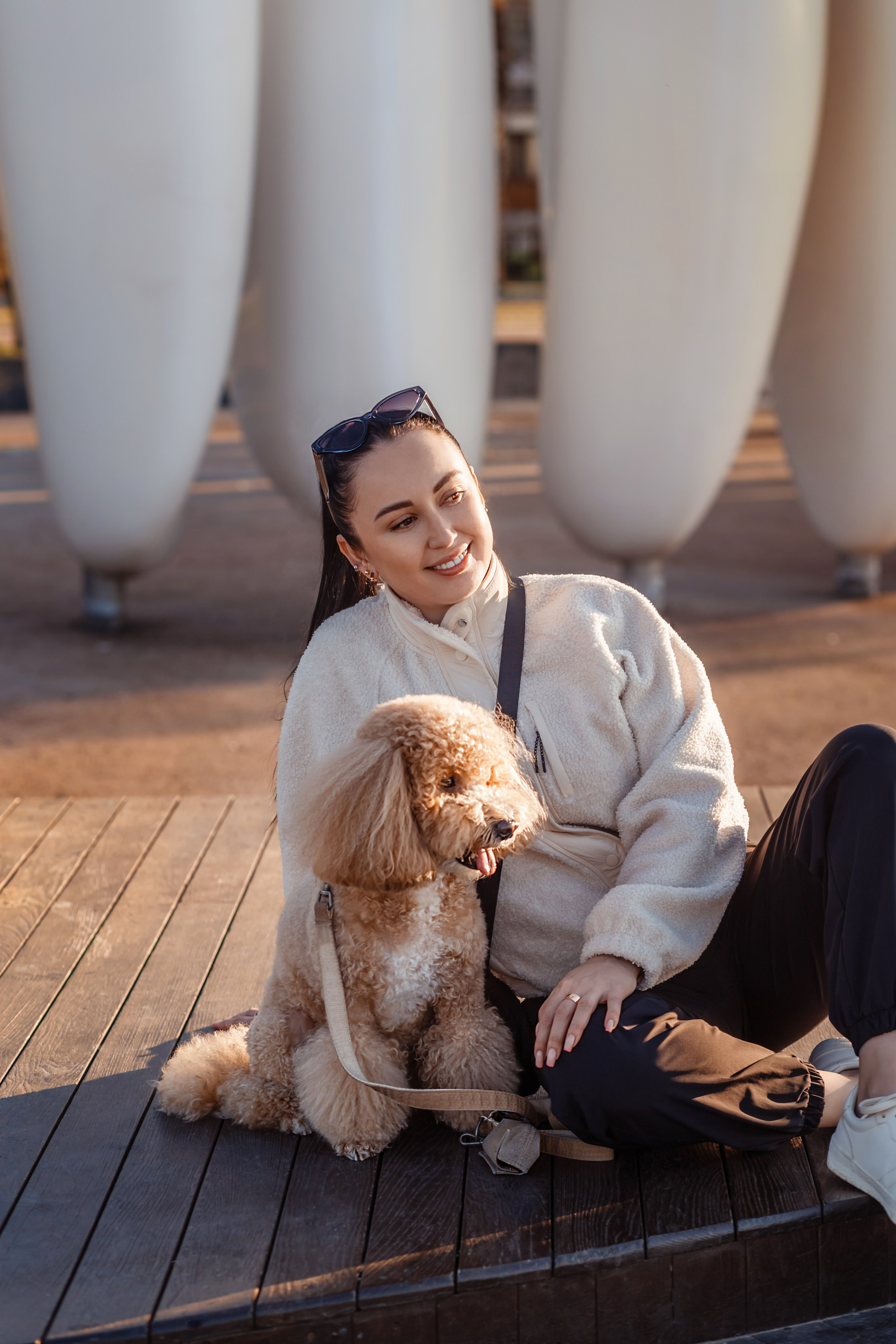 Фотосессия с собакой