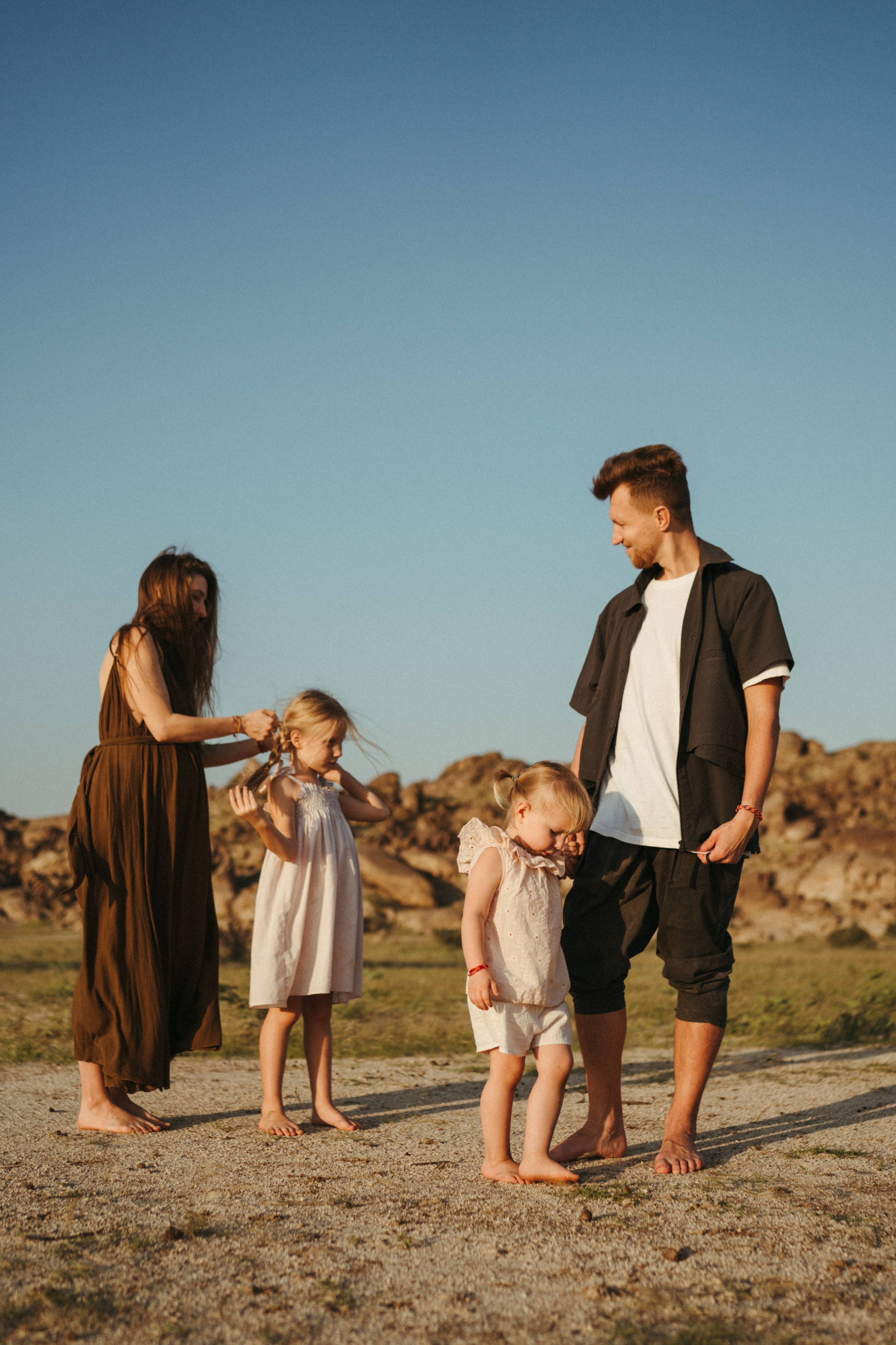 Khoroshilovs Family. Family photographer in Saudi Arabia