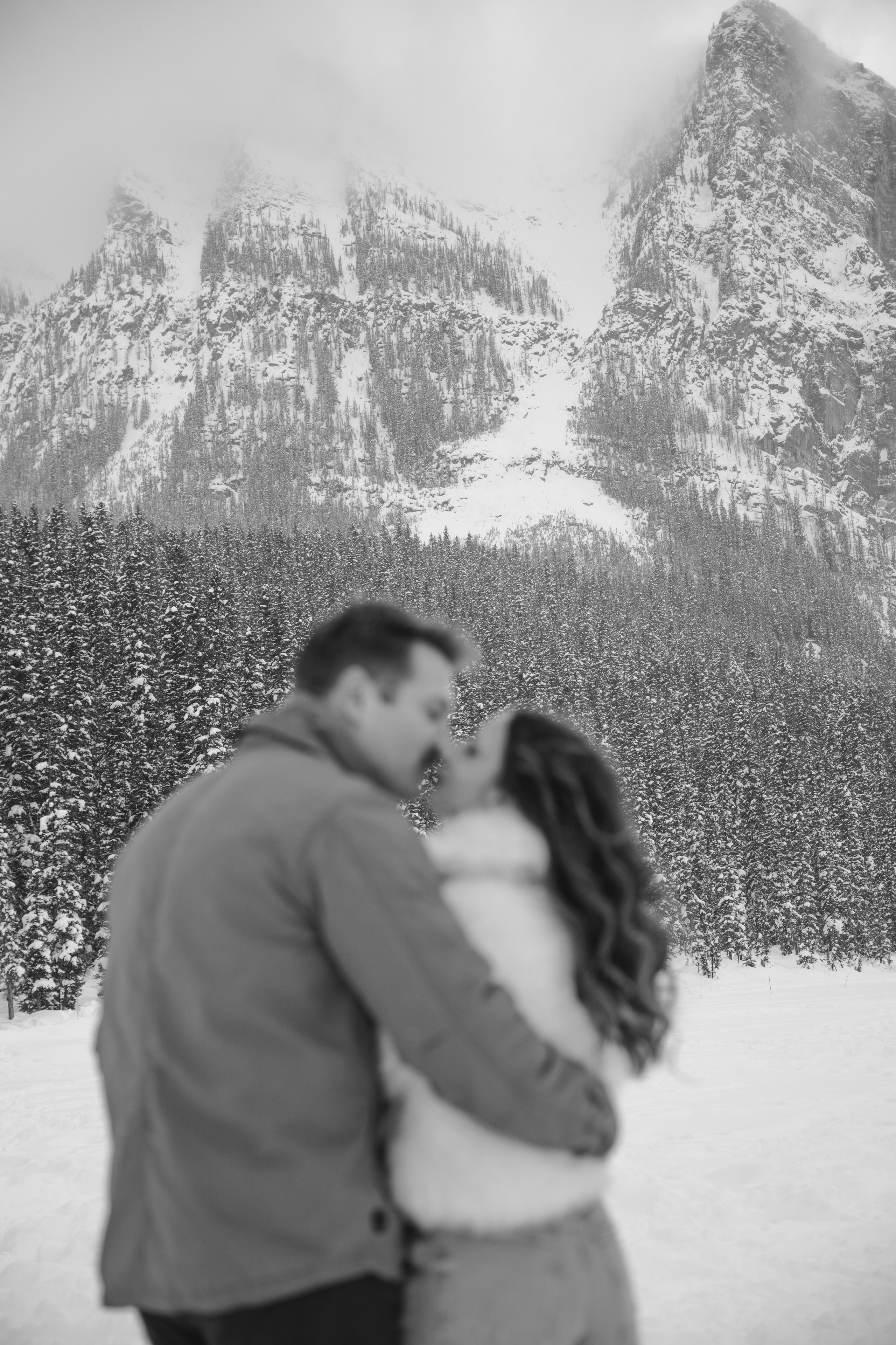 Lake Louise engagement session. Home