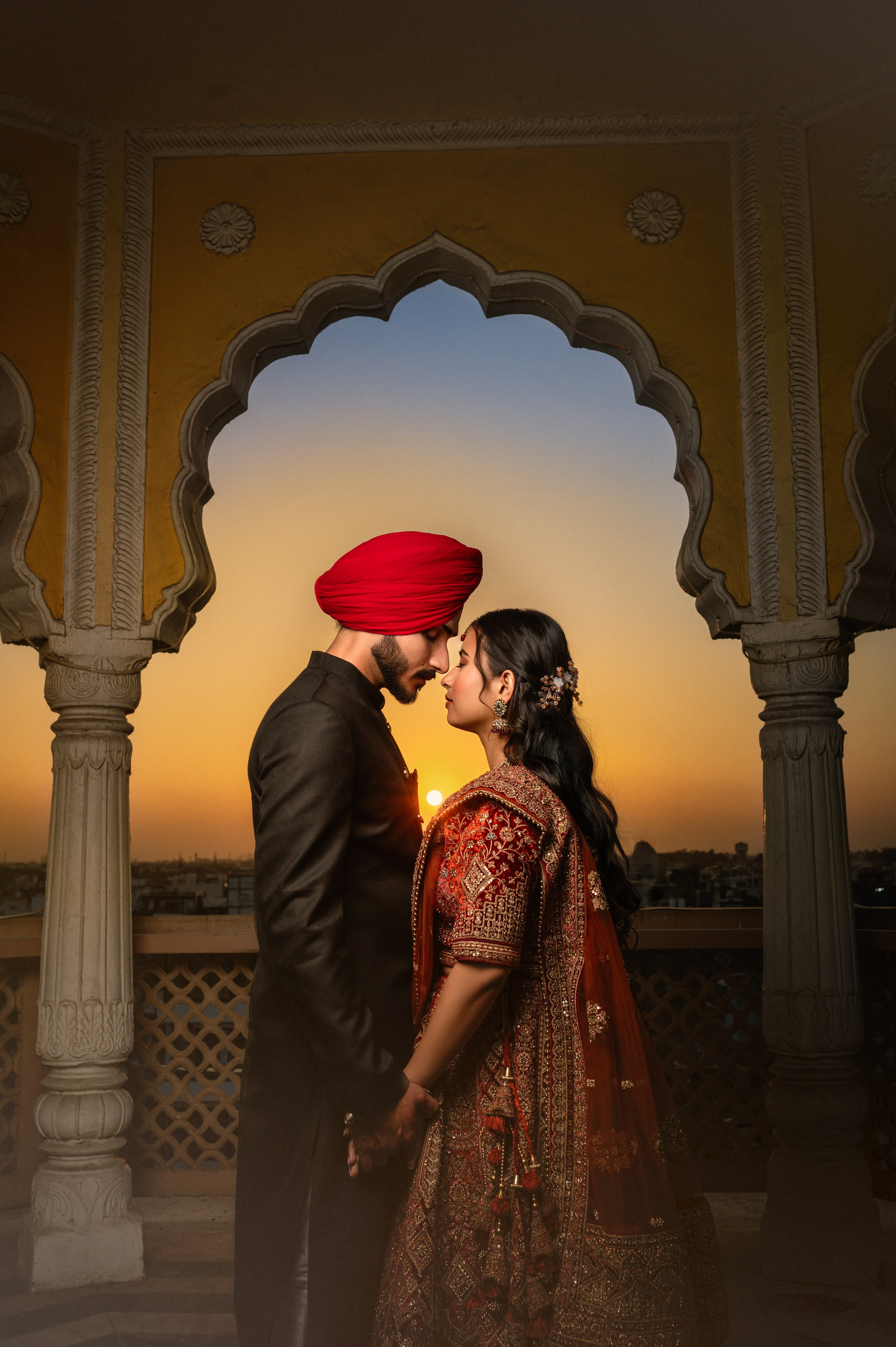 Varinder & Param at Noor Mahal. Studio Kunal Photography