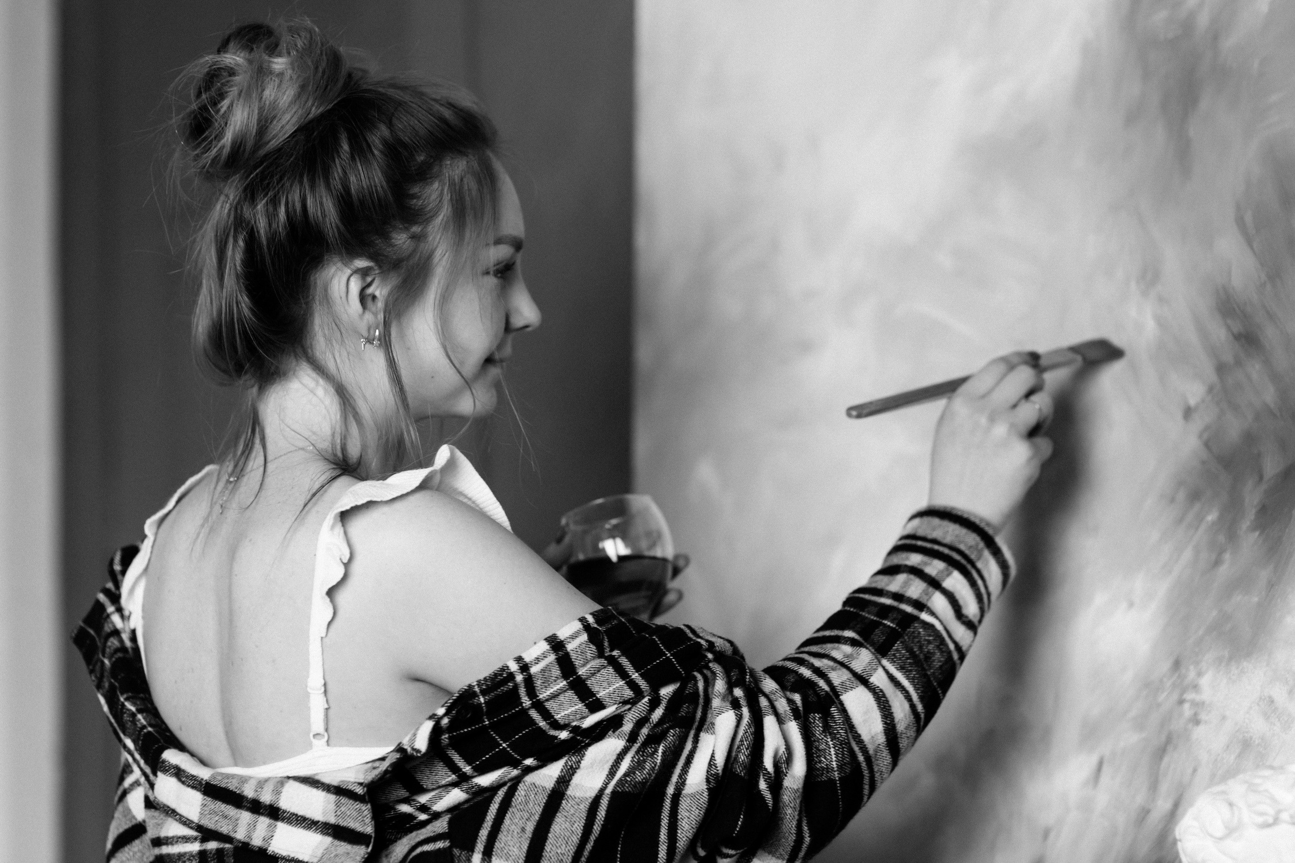 Алеся-фотосессия для художника. Фотограф Анна Кучерявая | Свадьбы и мероприятия в Дубае