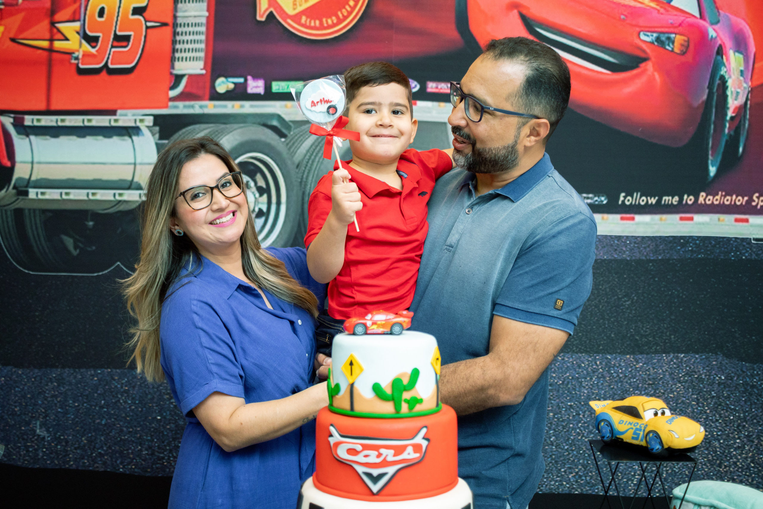 Arthur — Aniversário 4 anos. Principal