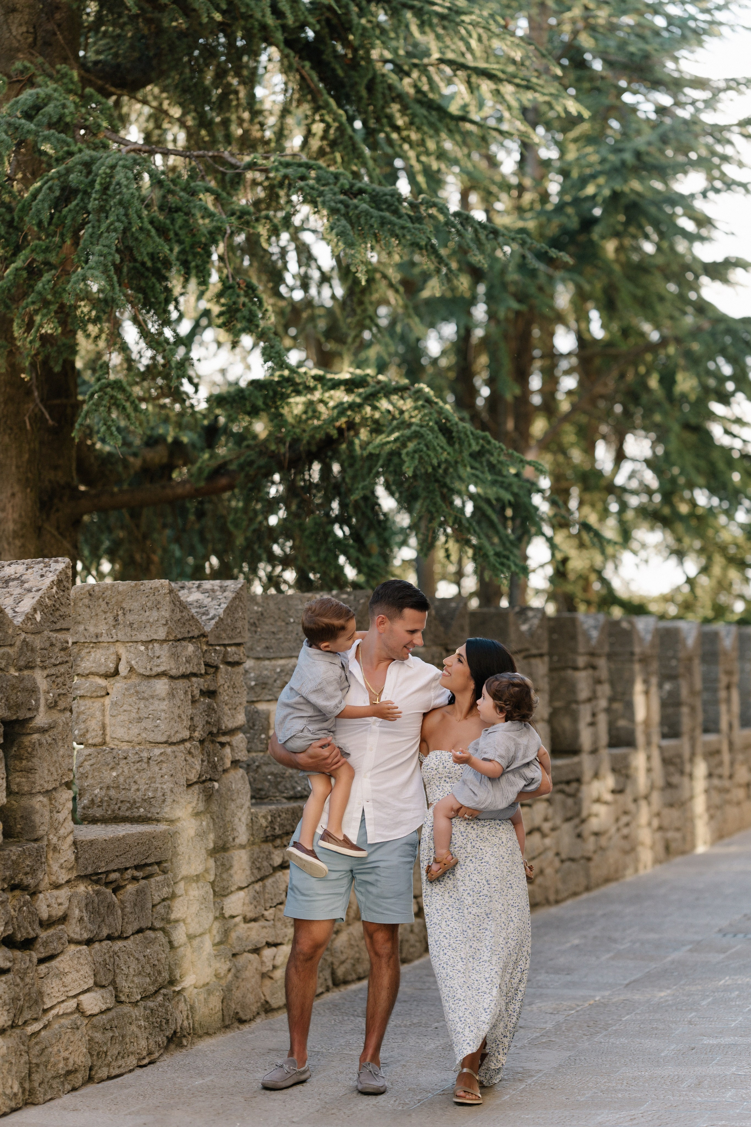 In San Marino. Wedding photographer Italy