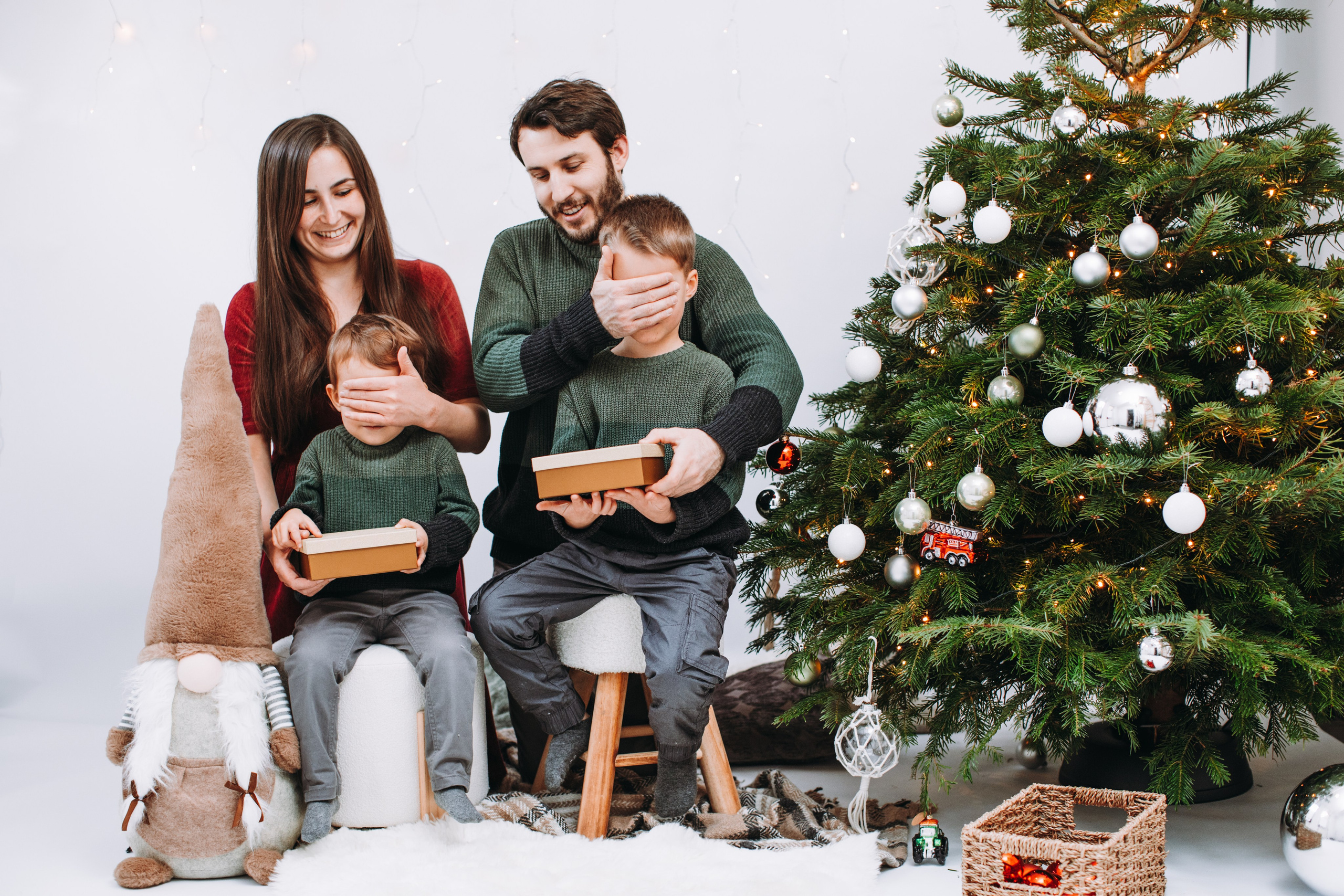 Weihnachtsshooting. Dienstleistungen