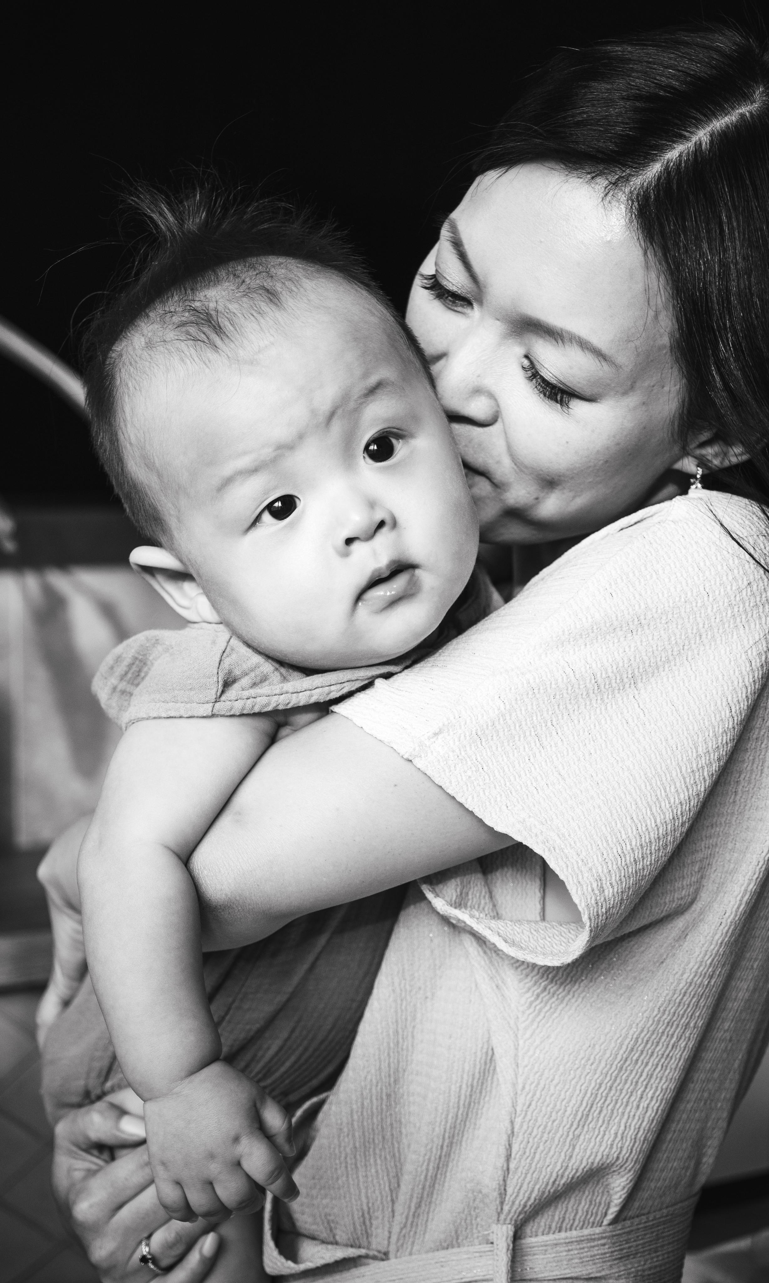 Домашняя. Фотограф беременности, ньюборн и годовасиков в Корее Жанна Хан