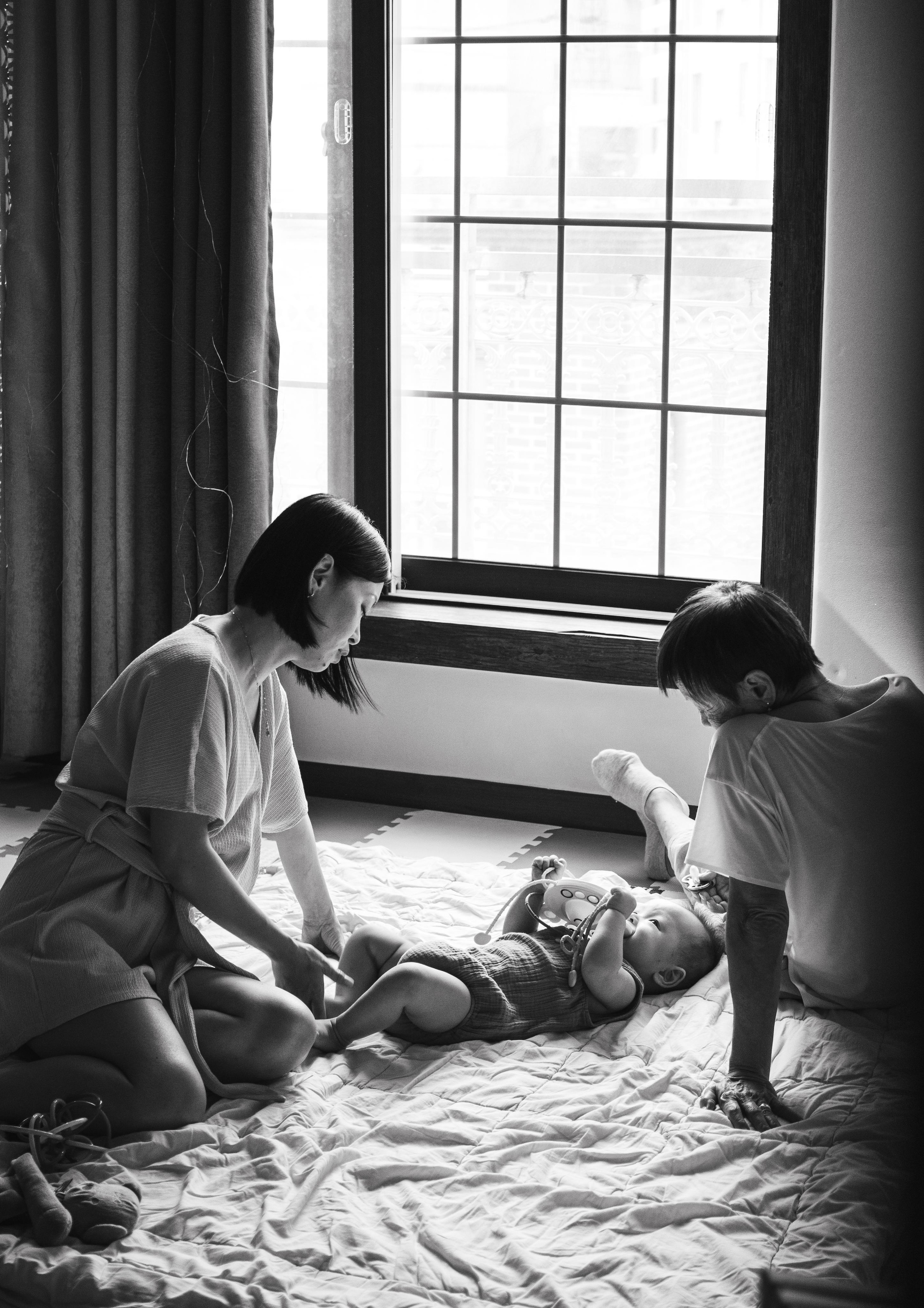 Домашняя. Фотограф беременности, ньюборн и годовасиков в Корее Жанна Хан