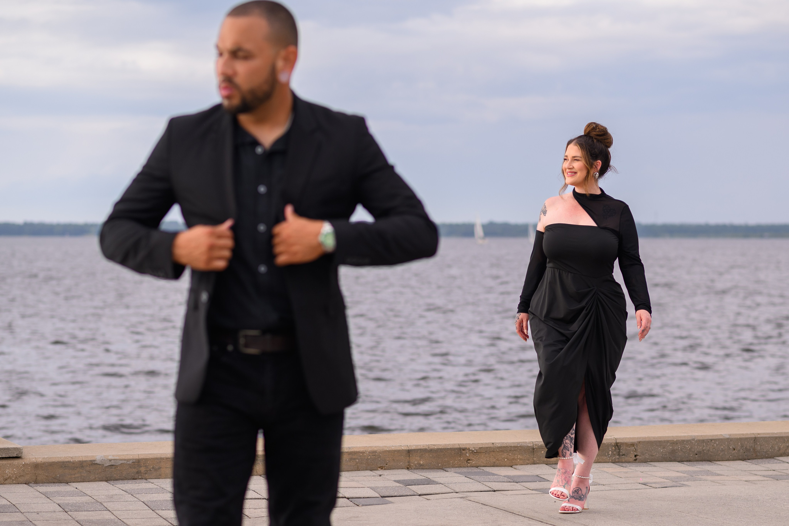 Engagement Session — Downtown Sanford, Florida,