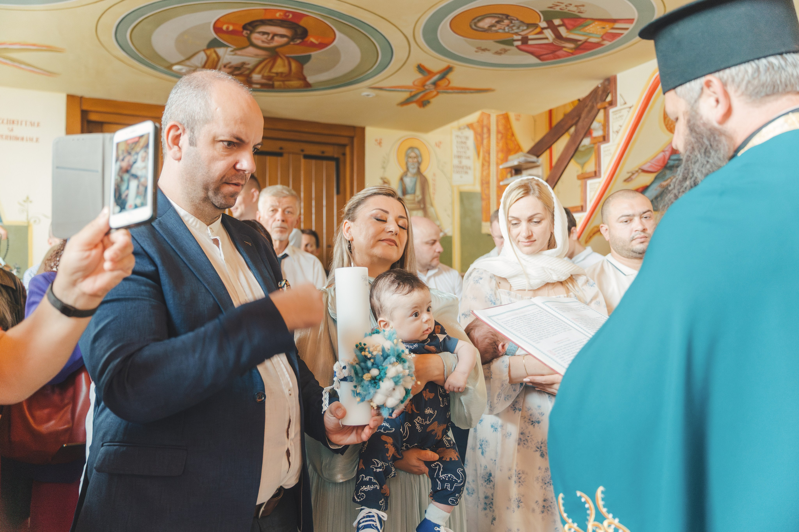 Théo Andrei`s Christening