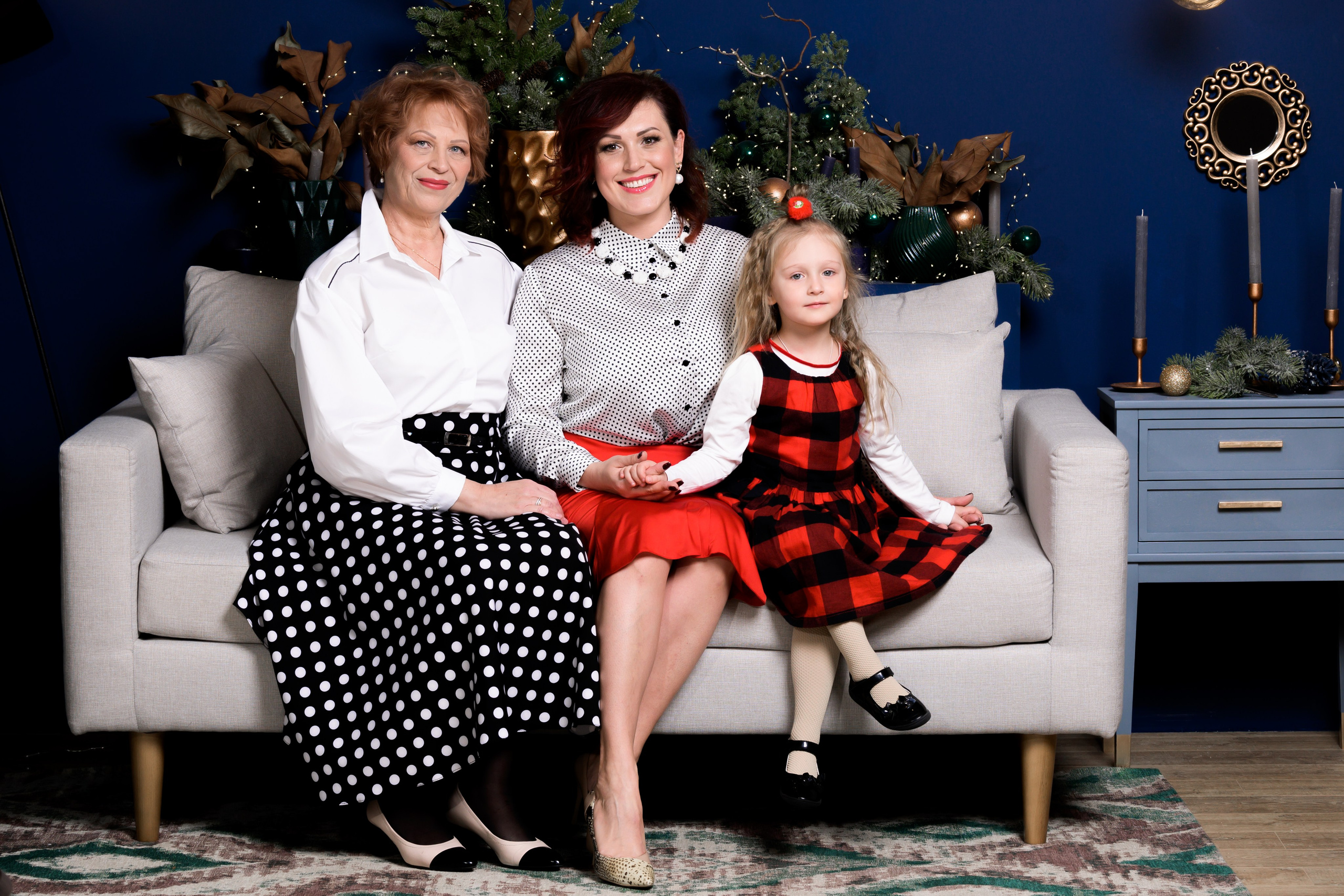 Olya and the family. Fotograf Dmitrii Donets