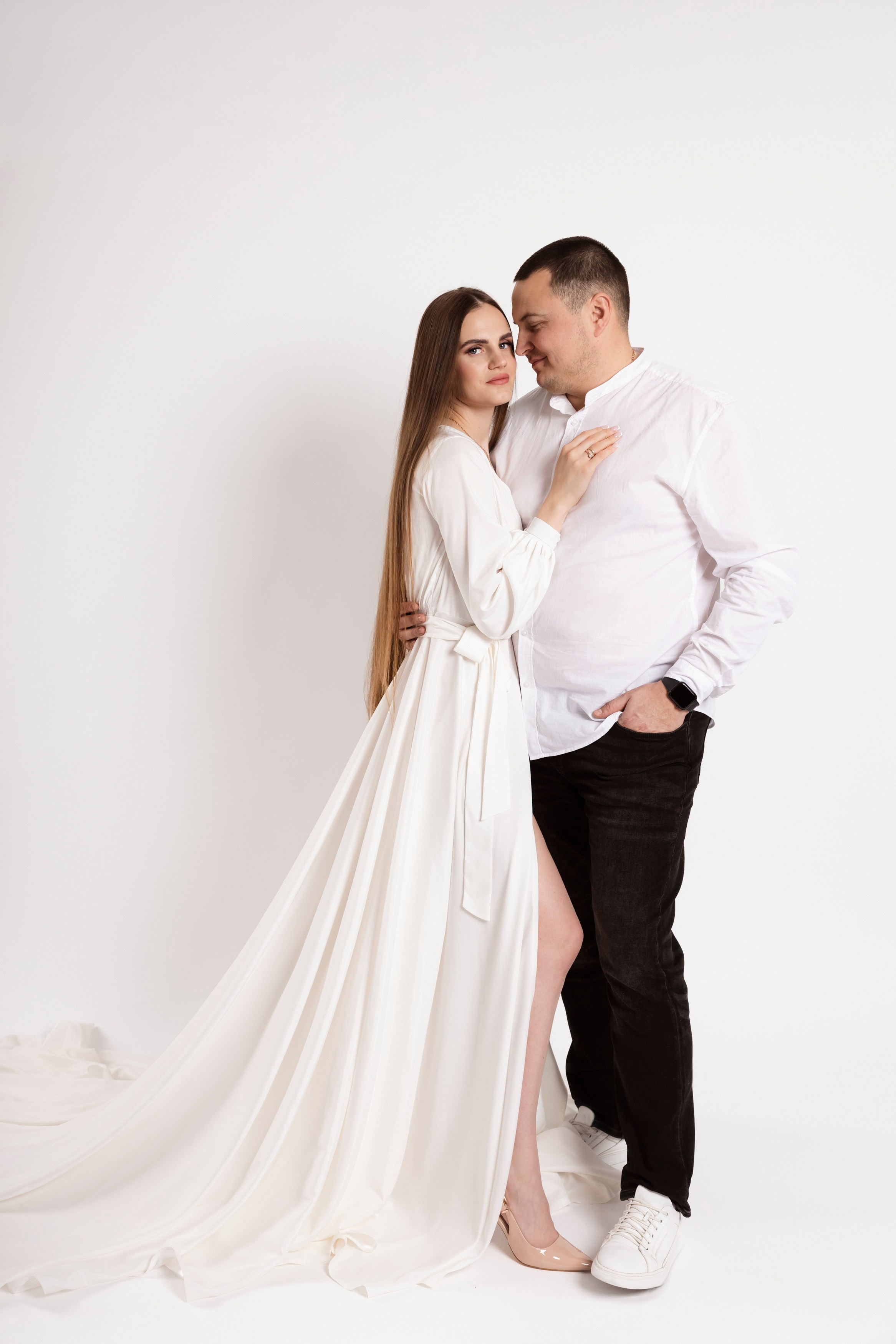 Rodinné studiové focení. Лайфстайл и семейный фотограф в г. Писек Чехия Оксана Телупилова