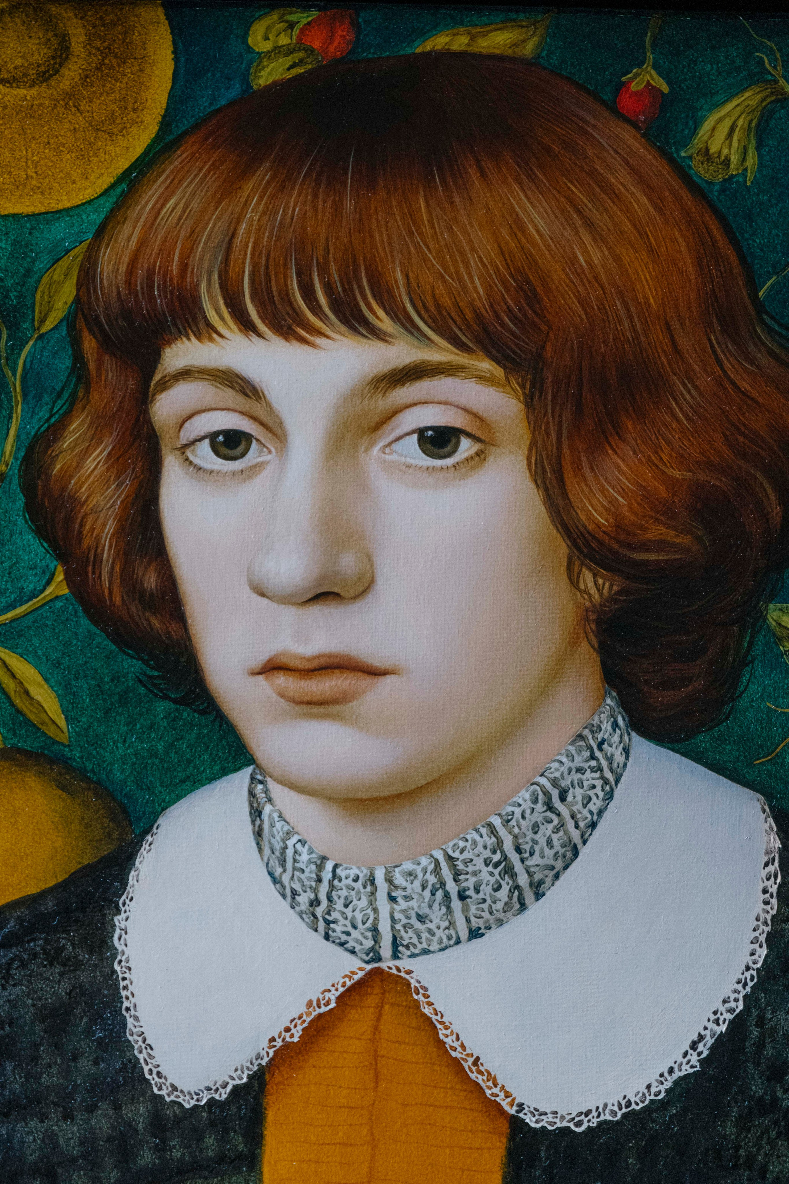 Portrait with a Mango. ELEN BEZHEN