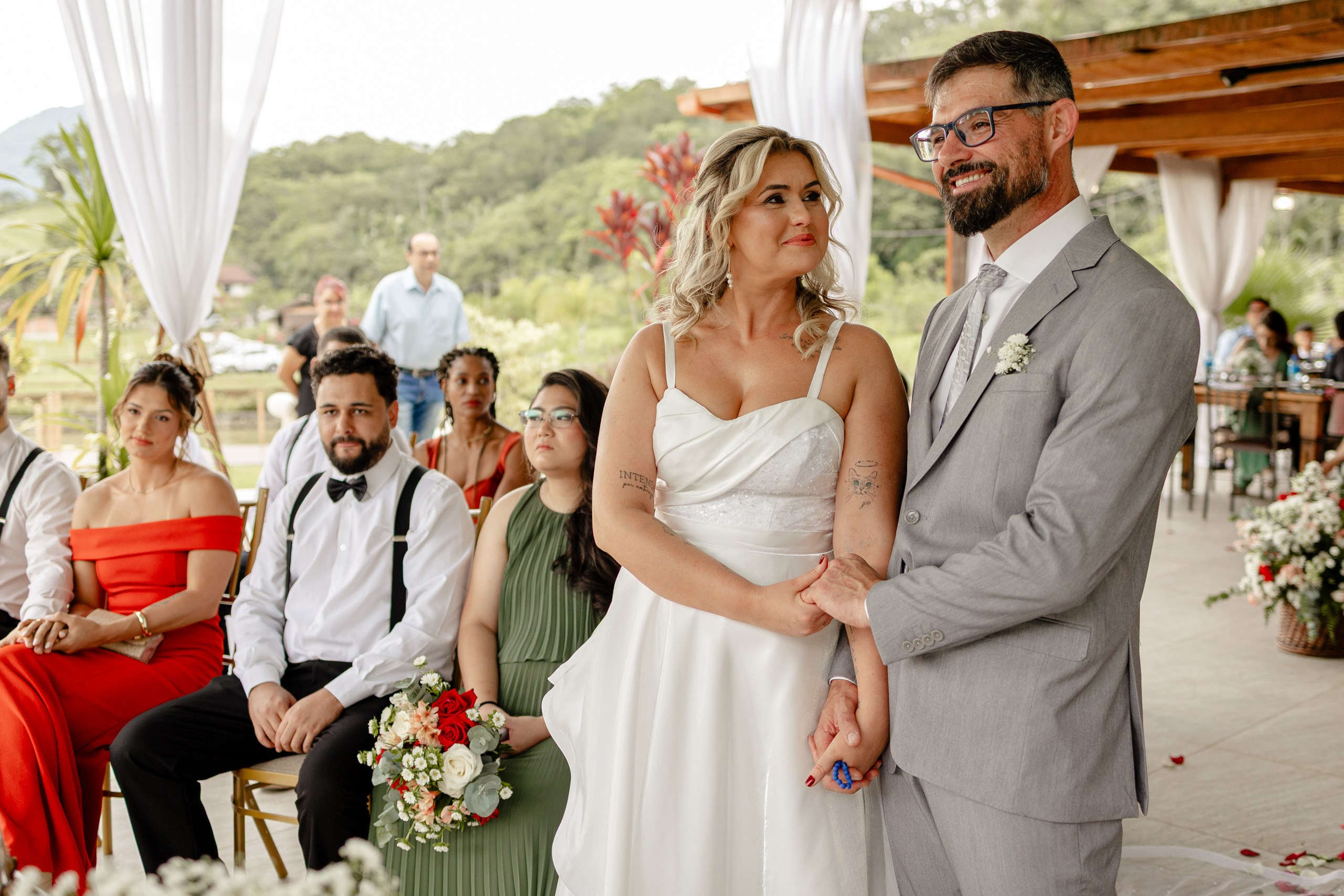 Casamento no campo — Aline e Luciano