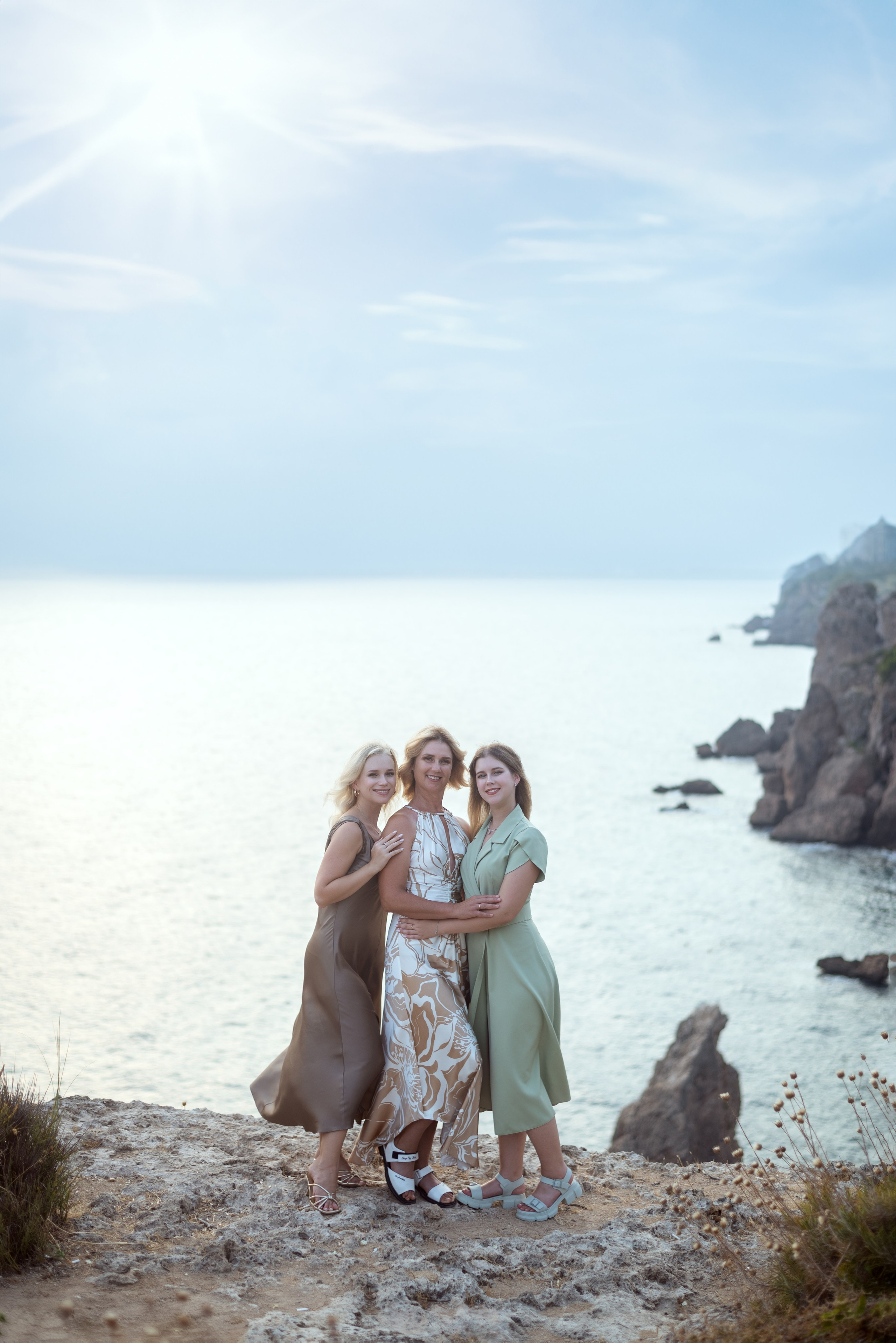 Скалы на море с шикарным видом. Фотограф Анталия, Кемер, Белек, Сиде Дарья Кая