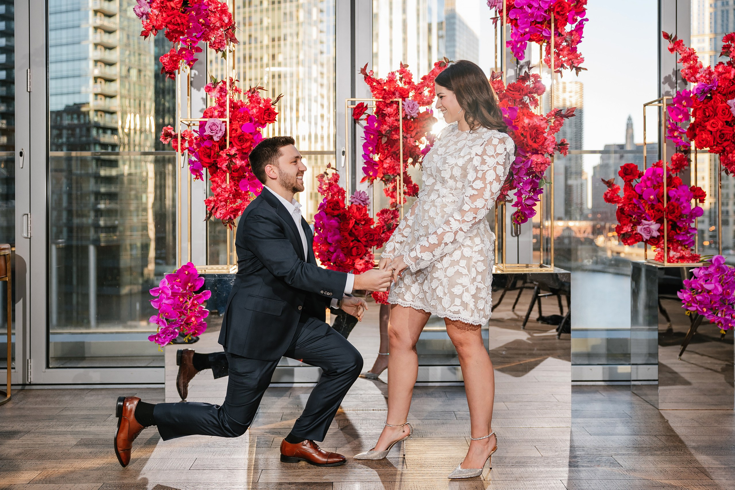 02.18.2024 Engagement Party. Wedding family event photographer in Chicago Nick Yushevich