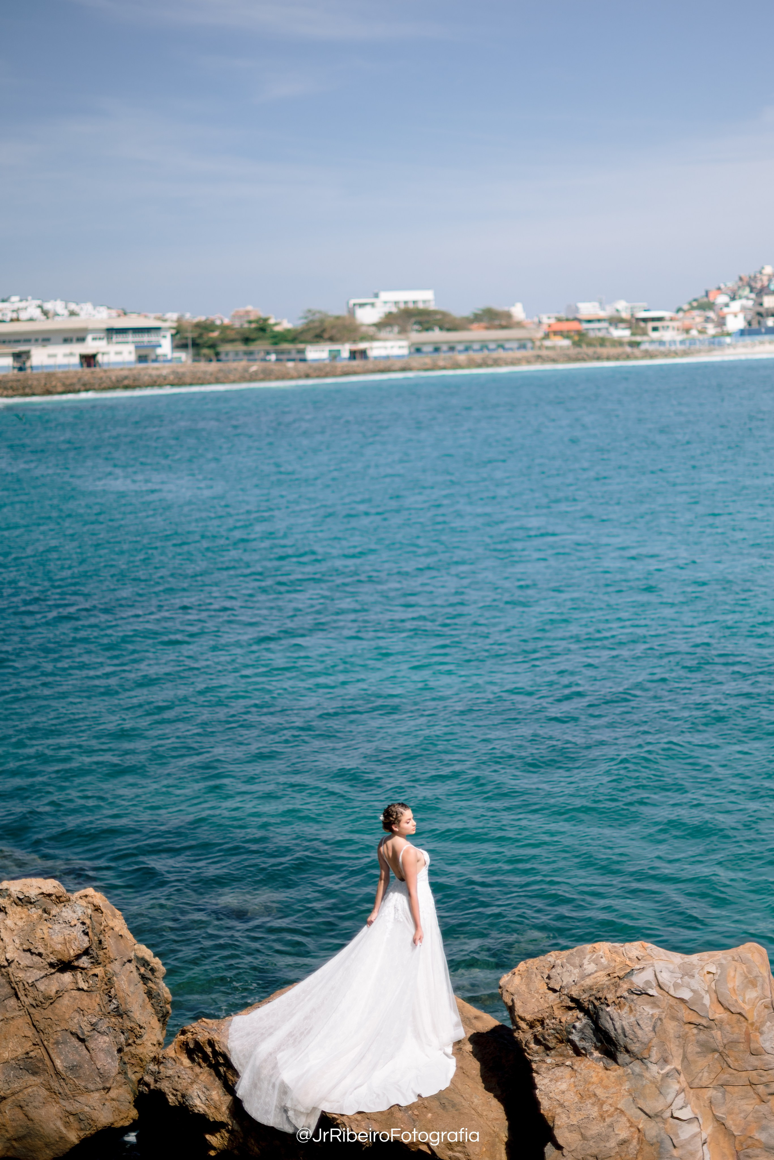 Véu & Mar | Editorial. Junior Ribeiro Fotografia