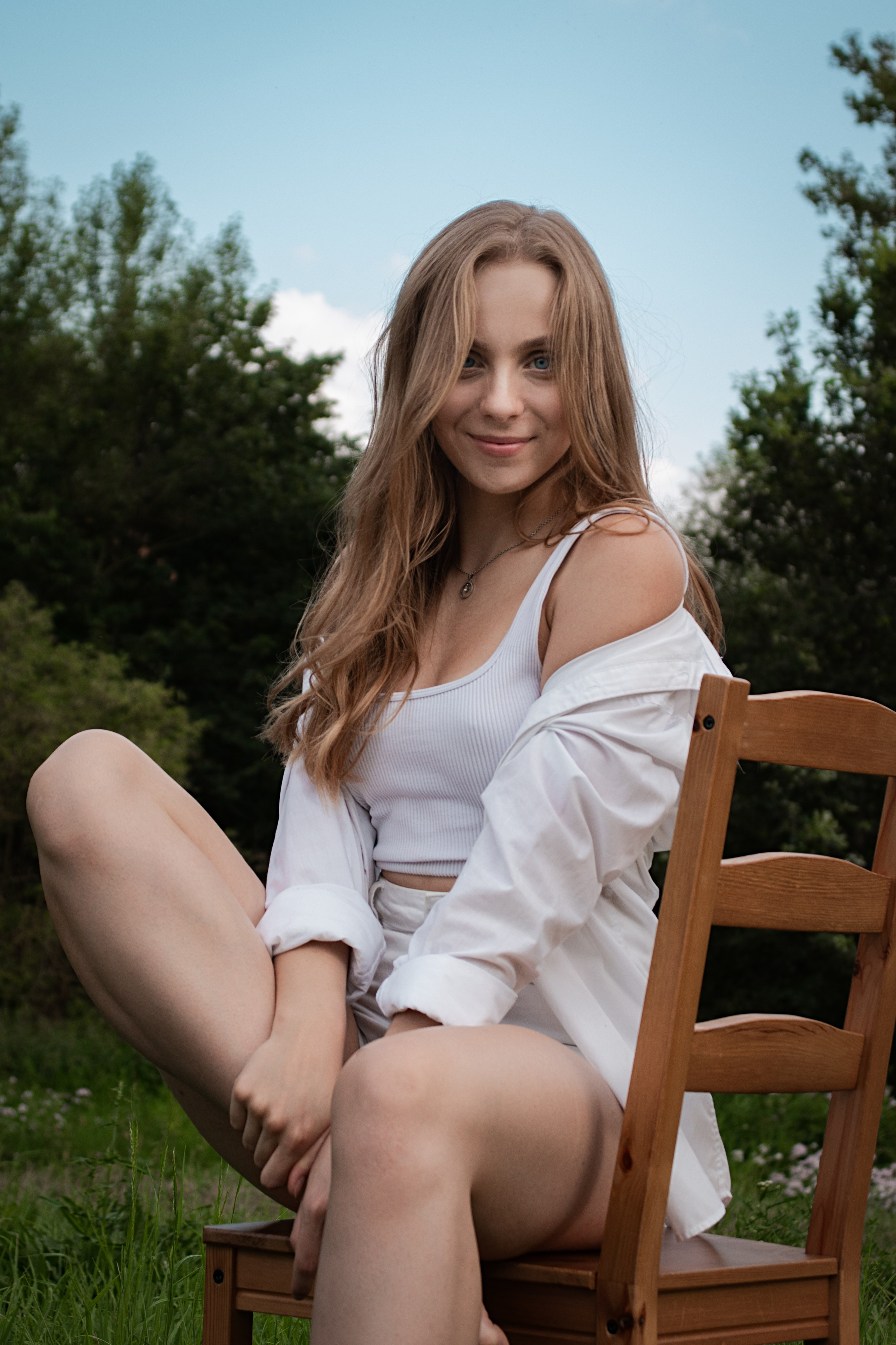 Поле | Настя. Фотограф Лейпциг