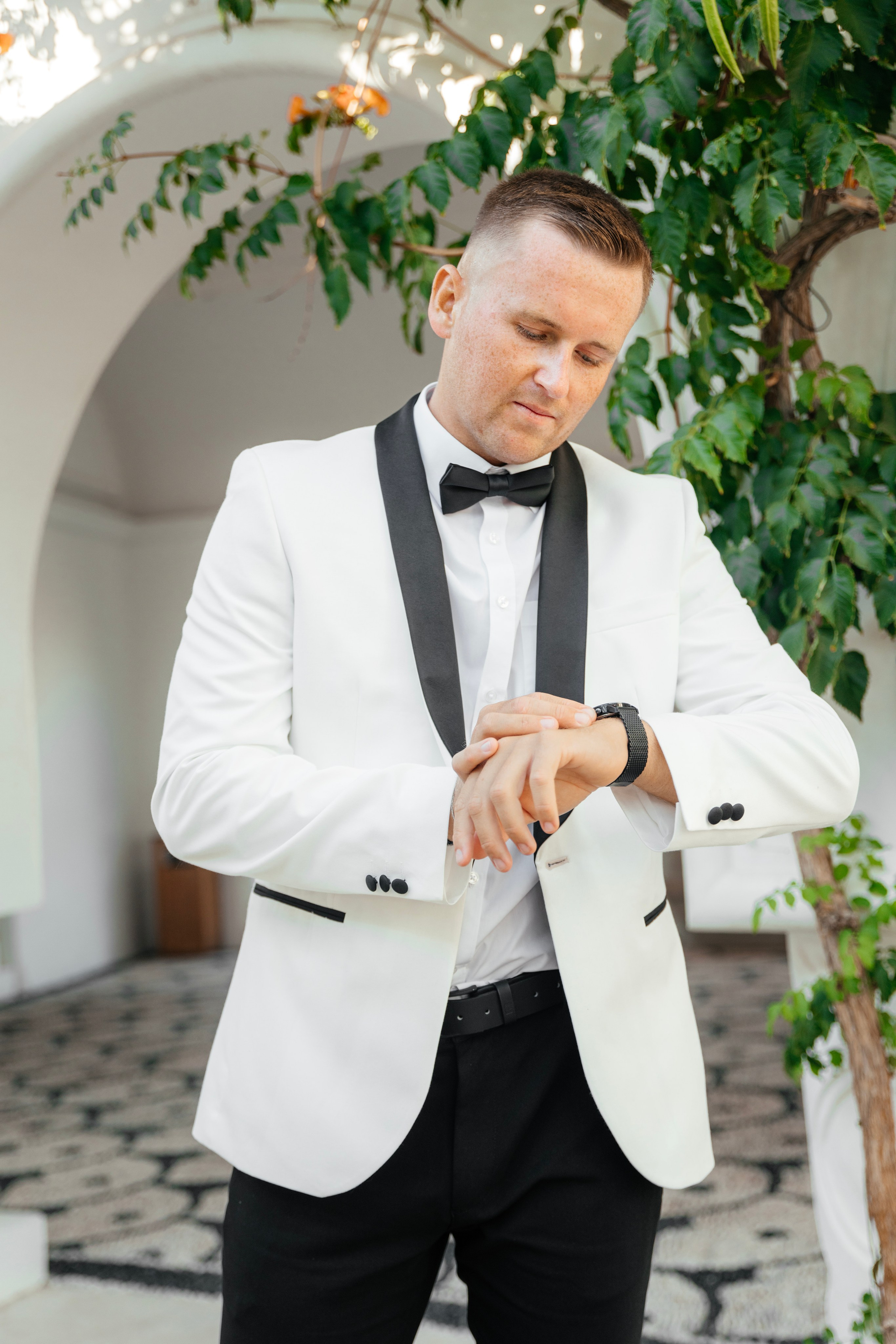 Groom's portrait Rhodes, Greece