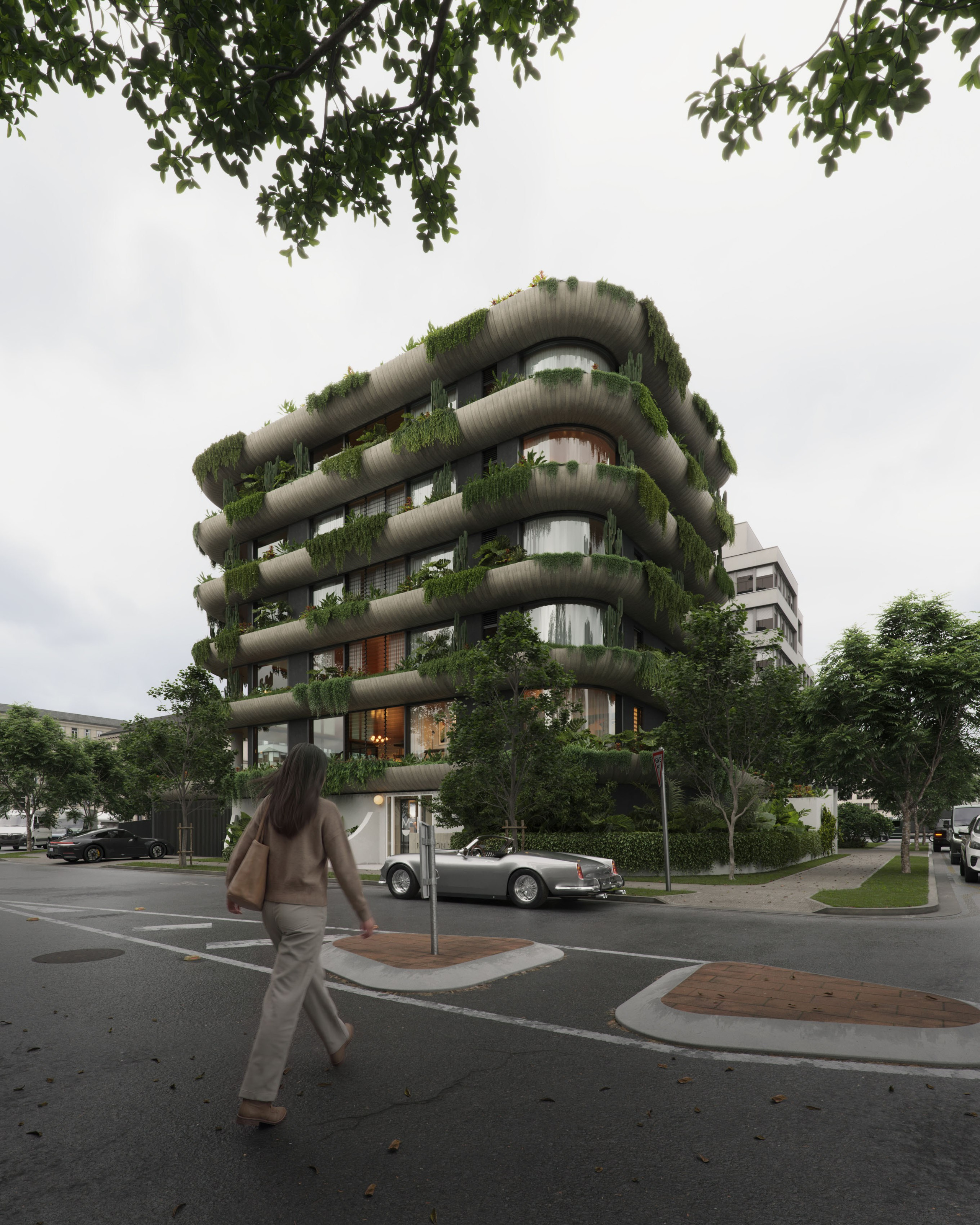 Maison, New Farm Multi-Residential Complex. Leeway Visual Studio | 3D Architectural Visualization