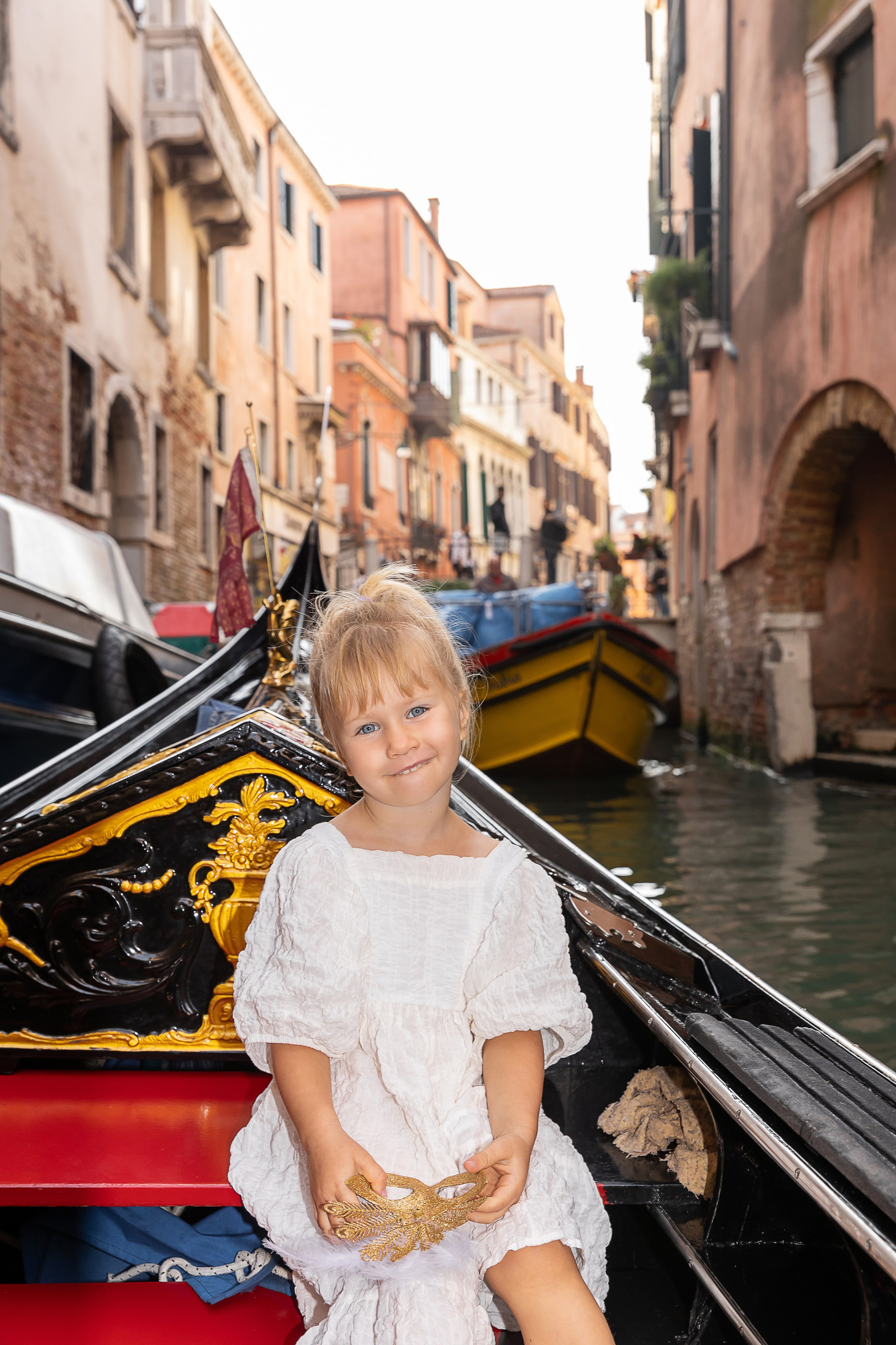 Emi and family at sunset
