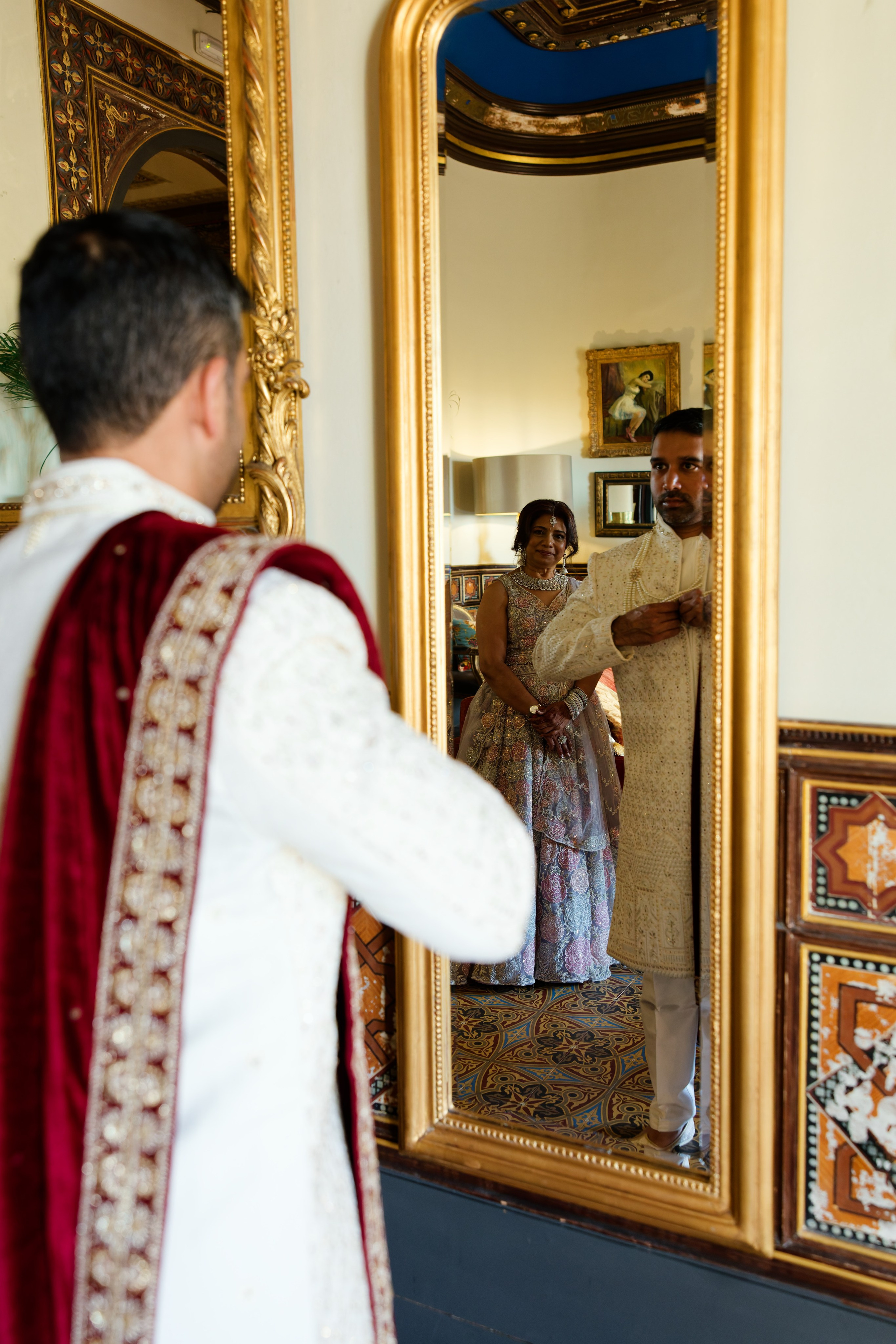 Indian wedding at Gran Villa Rosa, Barcelona