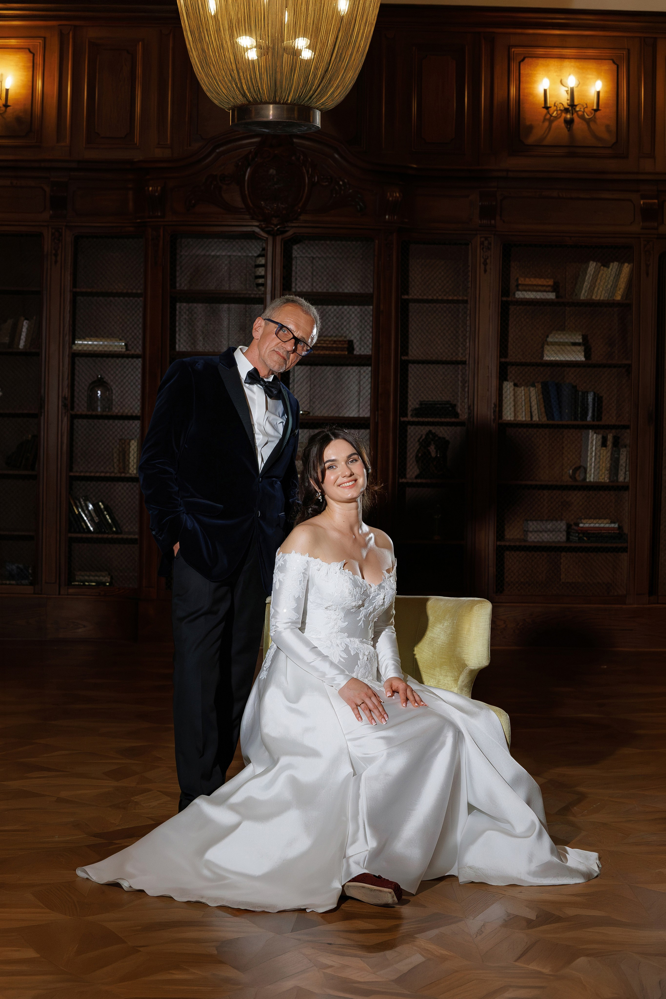 Wiktoria & Kacper. Pałac Goetz. Fotograf ślubny i rodzinny w Krakowie Yana Klymova