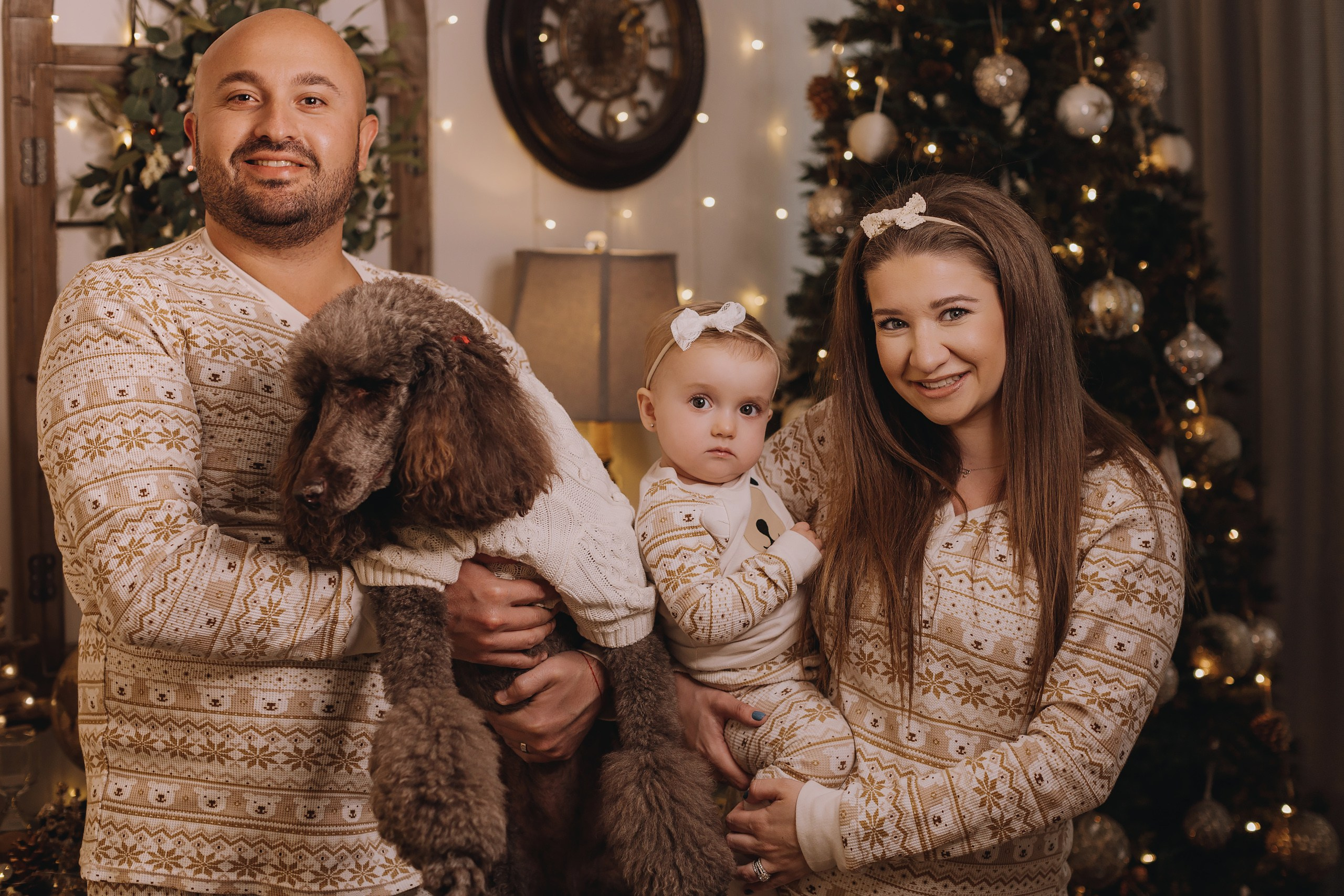 09.12.2023 Christmas Photoshoot. Wedding family event photographer in Chicago Nick Yushevich