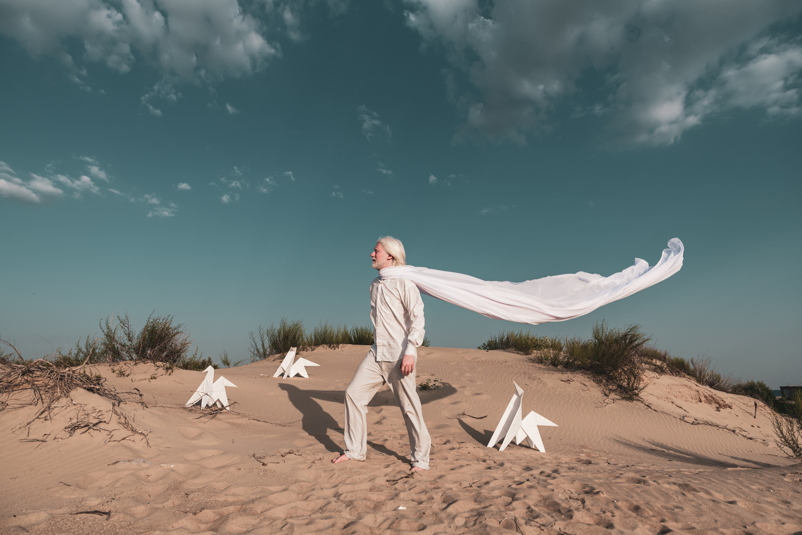 The last human. Ekaterina Verbitskaya. Photography