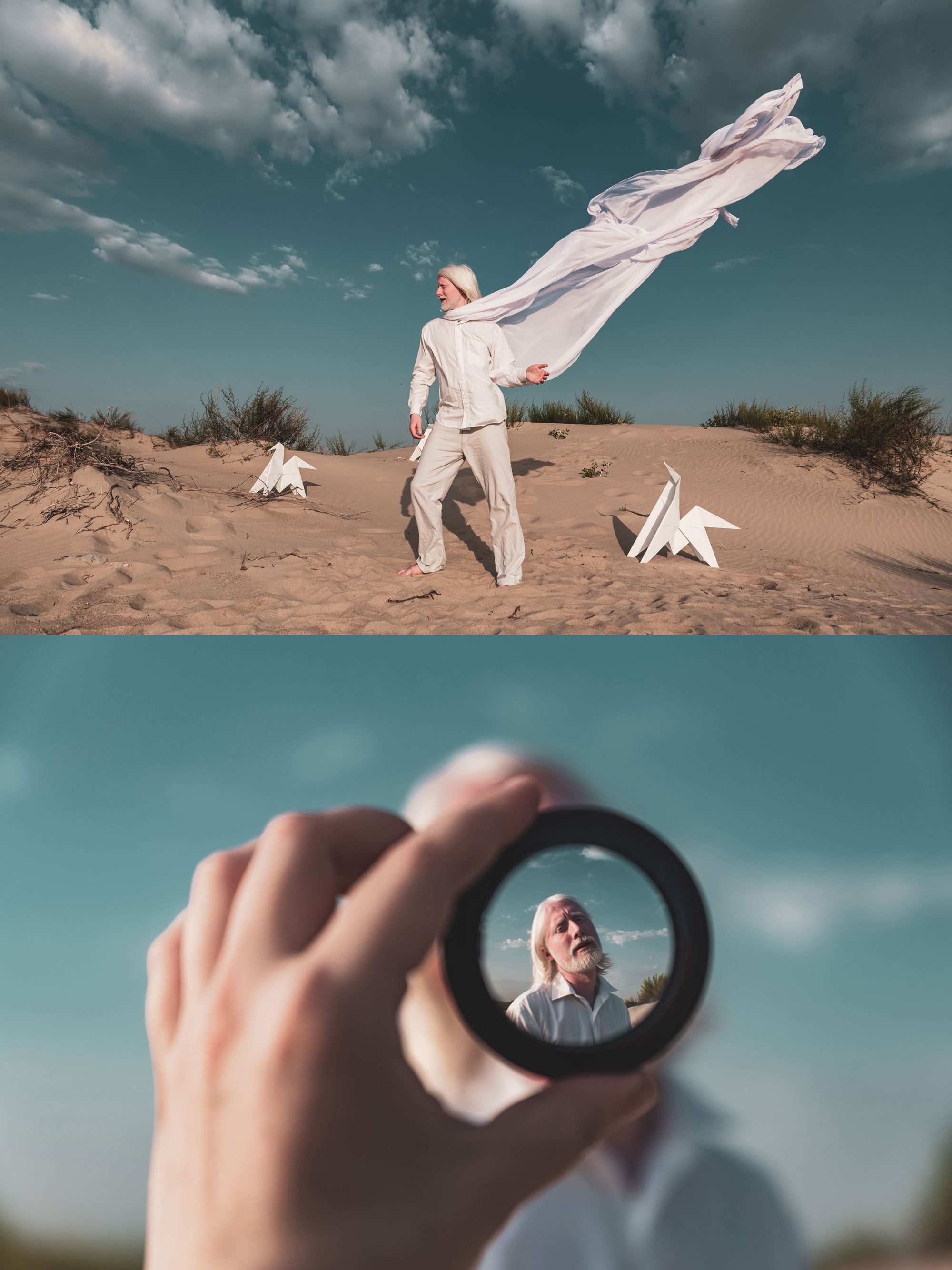 The last human. Ekaterina Verbitskaya. Photography