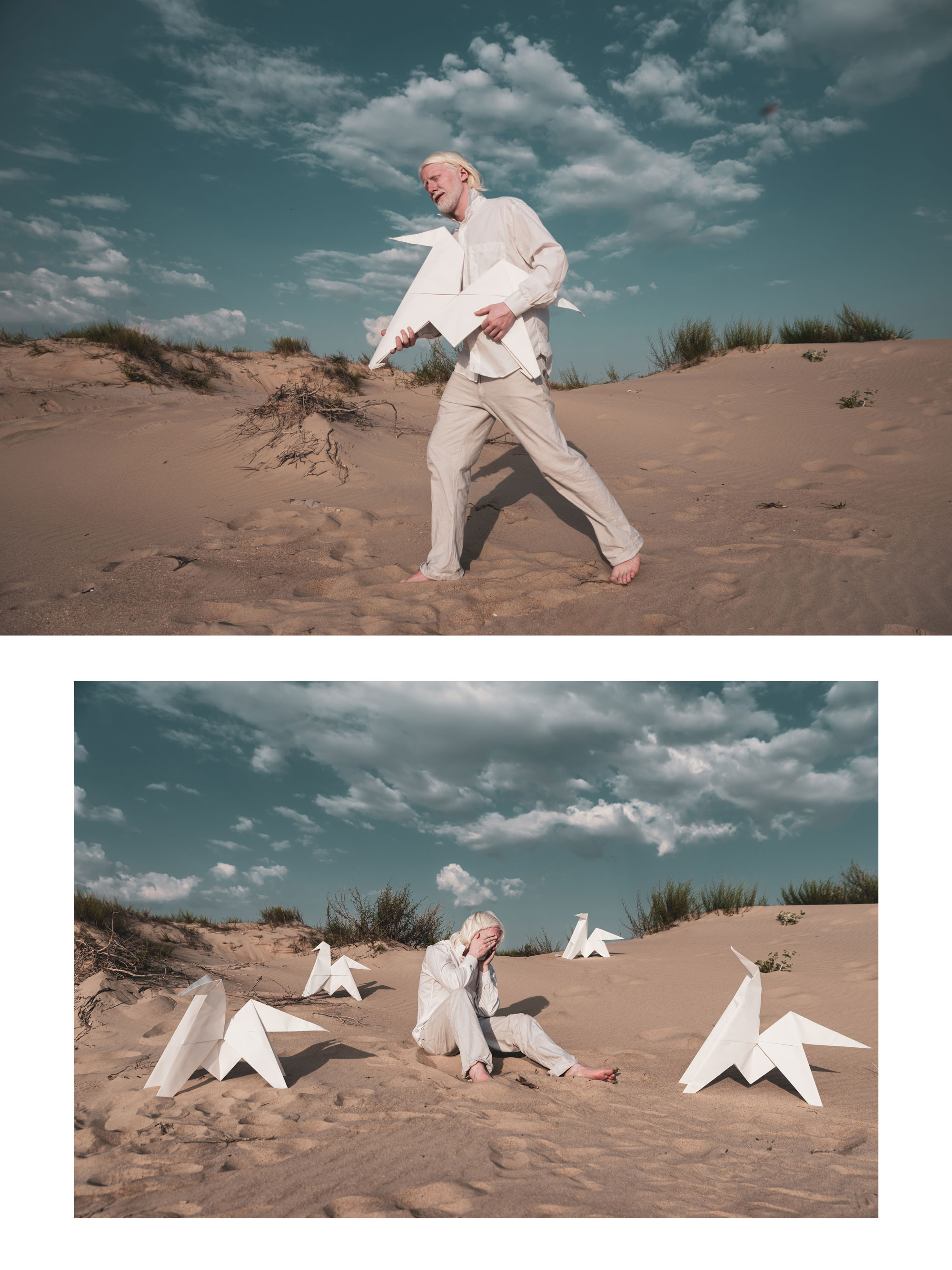 The last human. Ekaterina Verbitskaya. Photography