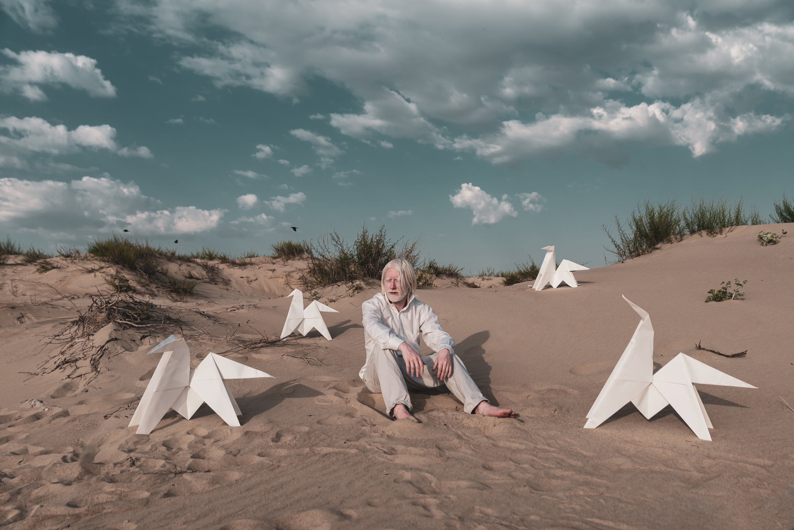 The last human. Ekaterina Verbitskaya. Photography