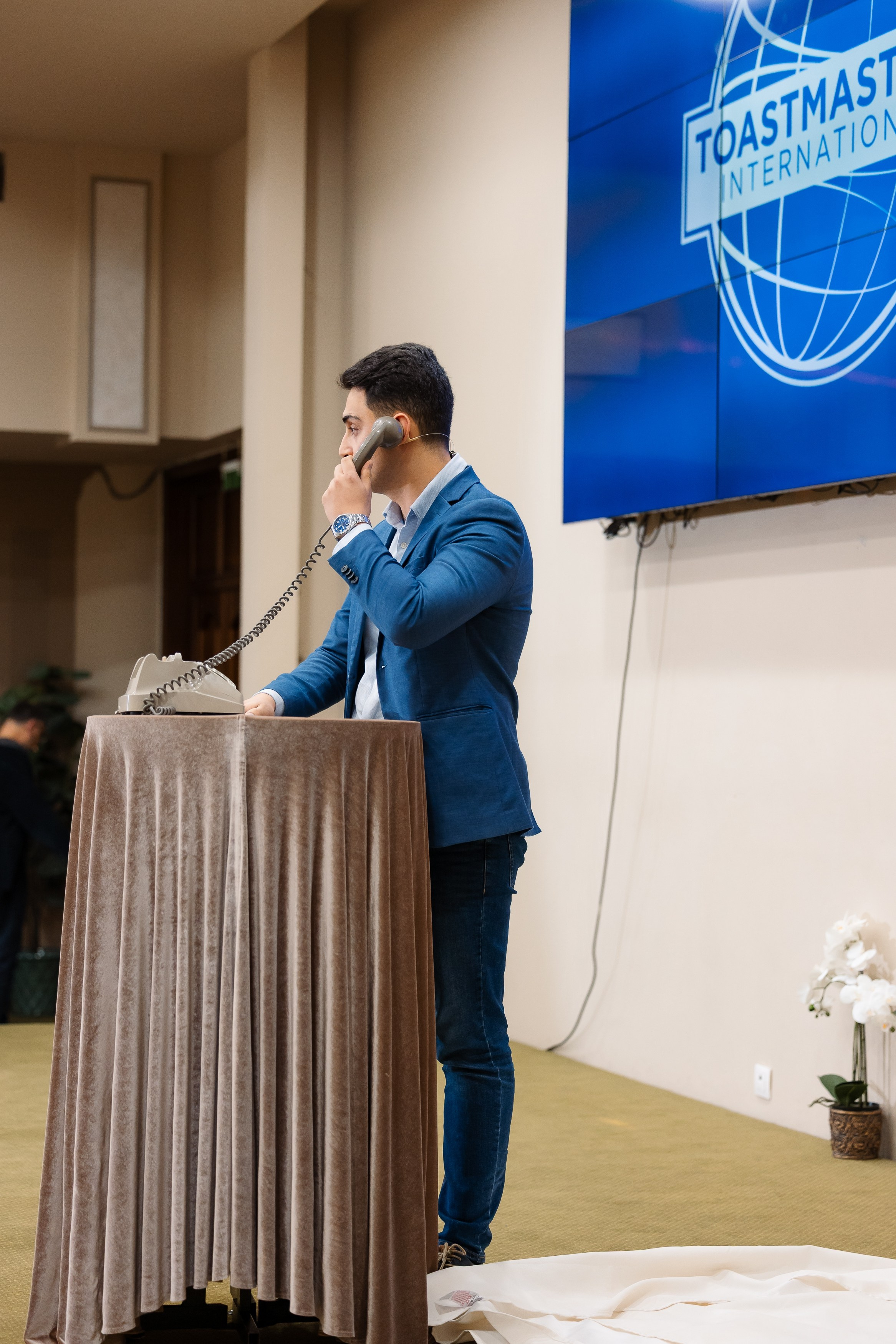 Toastmasters Conference. Marius Ciocan