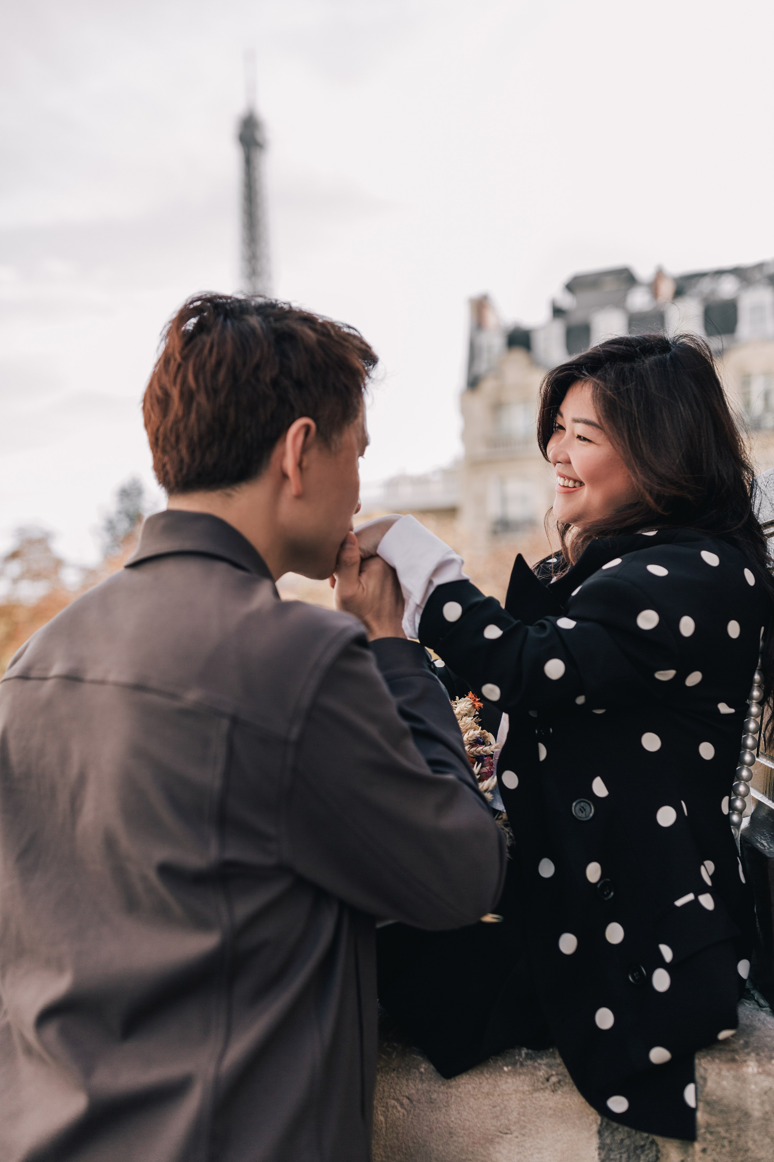 Photo-shooting in Paris (Trish & Reno). Photographe à Rouen, France
