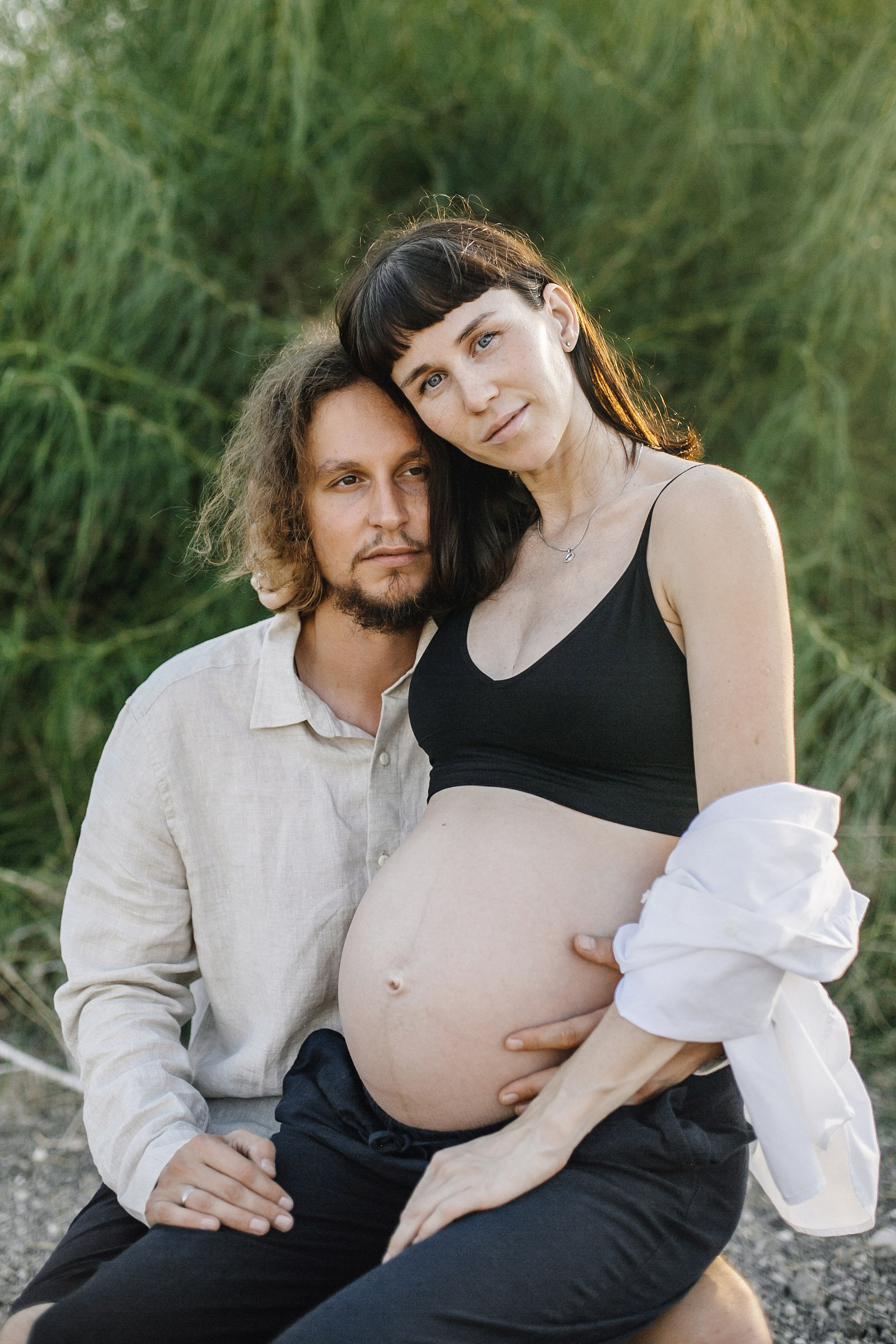 Kiryat Tivon field. Family photographer in Israel