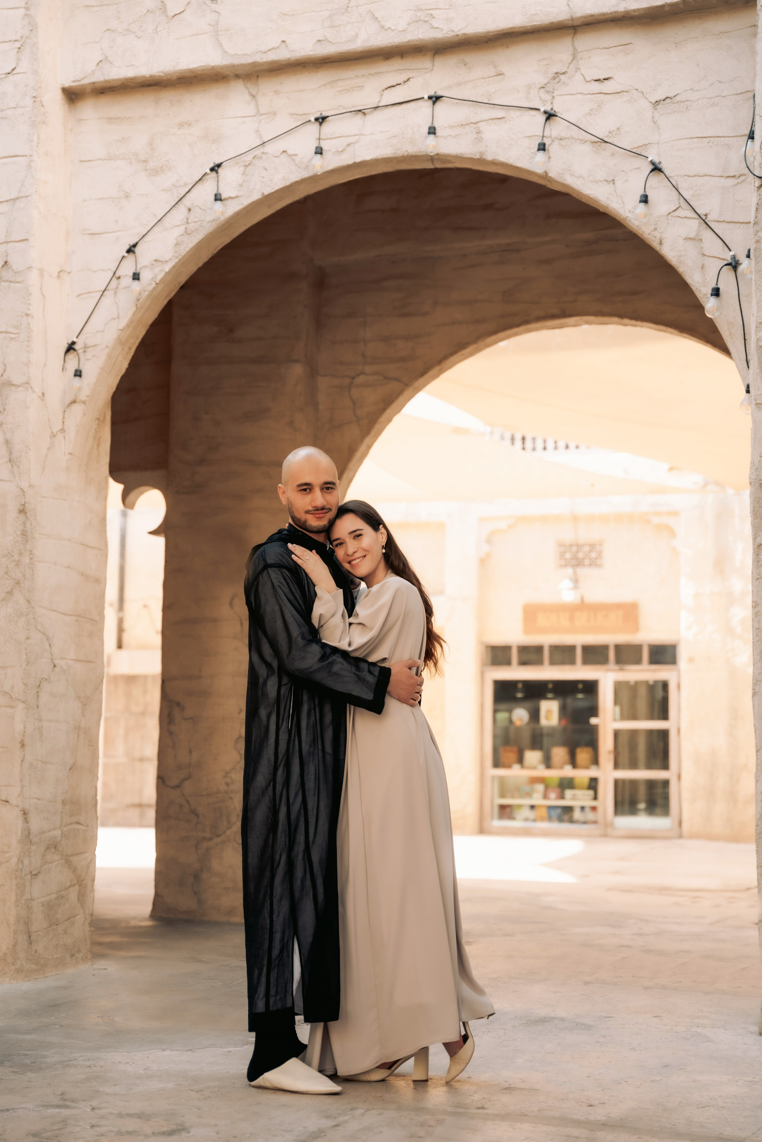Old Dubai, New Love. Angela Iakovleva — Family Photographer in Dubai