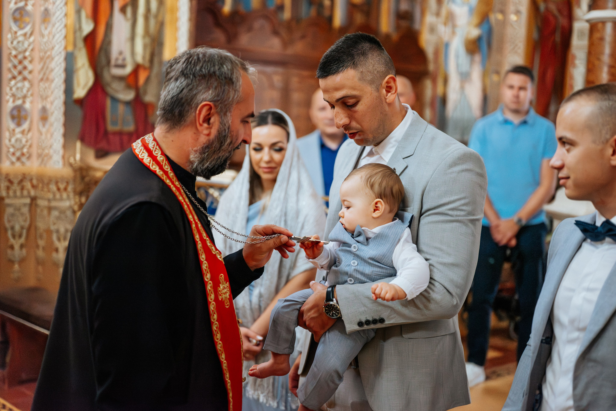 Vukašin - krštenje. Dečiji i porodični fotograf