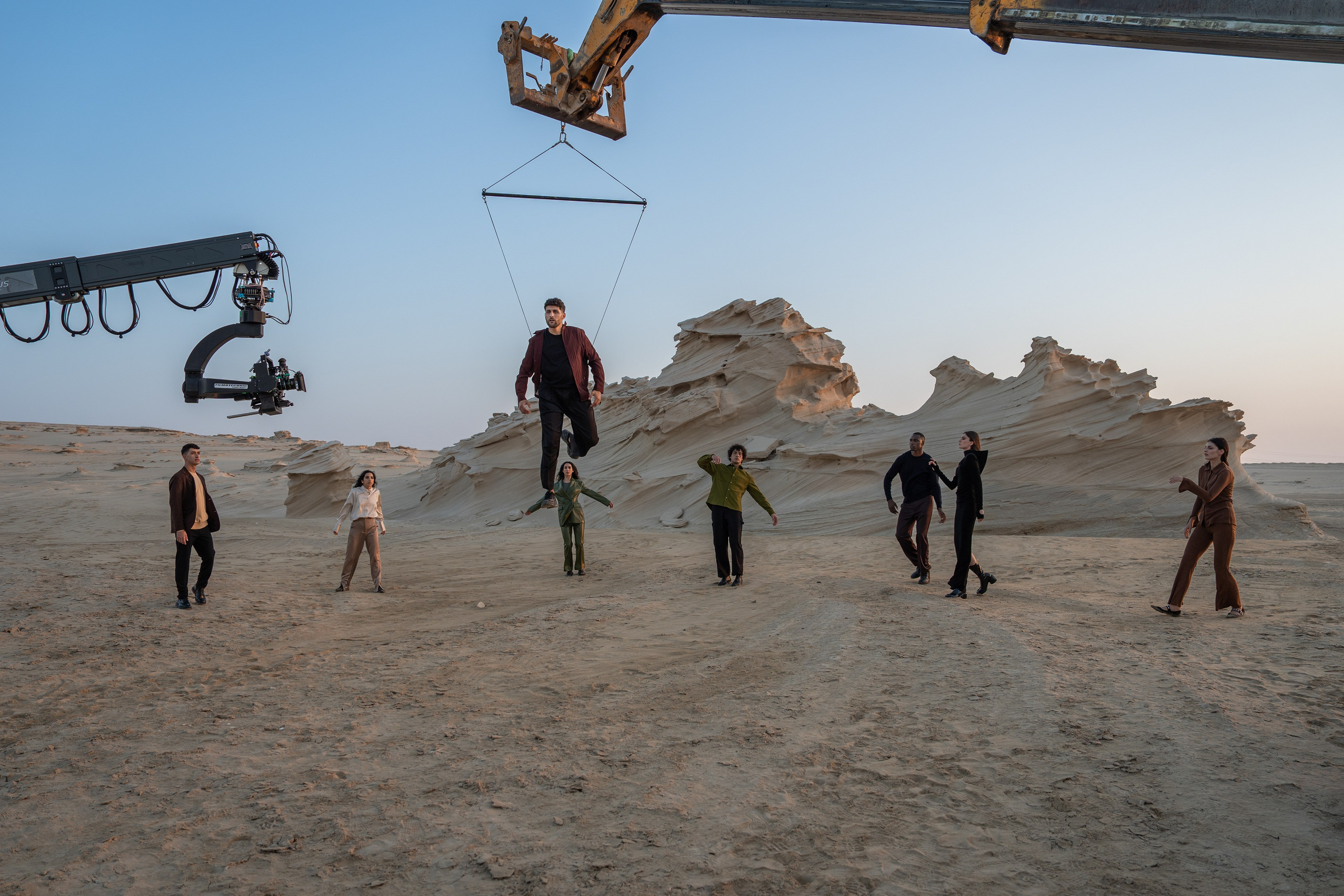 Behind the Scenes Photography Dubai — Denys Gromov. Denys Gromov