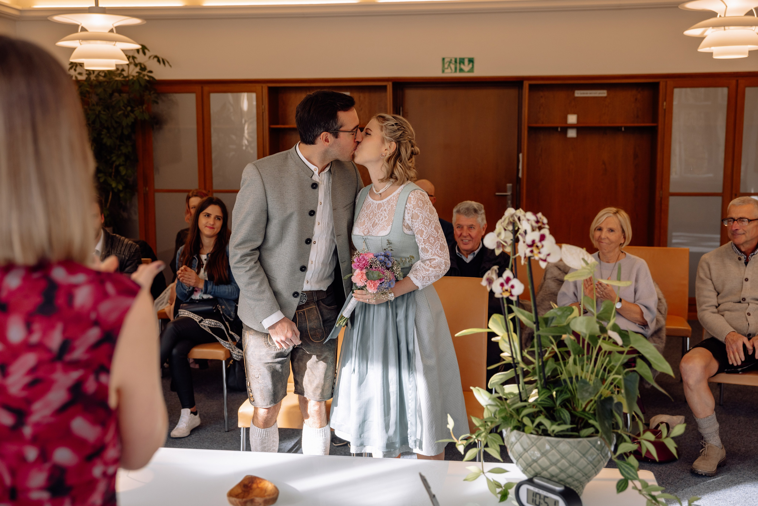 Herbsthochzeit im Standesamt Schwabing. Hochzeitsfotograf München Taufe Familienfotograf Tanja Mauke