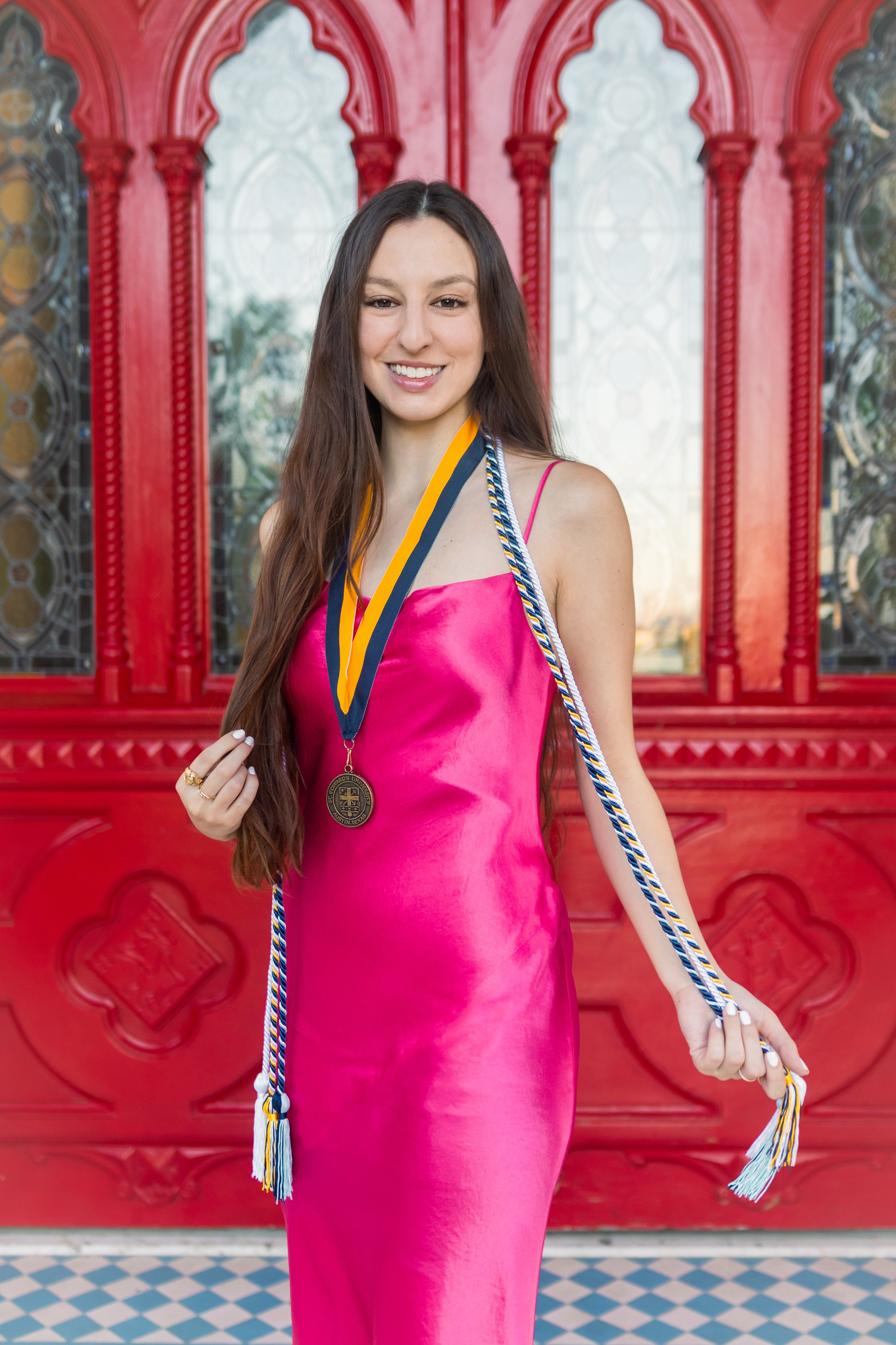 Marisa’s senior photoshoot at St. Edwards University