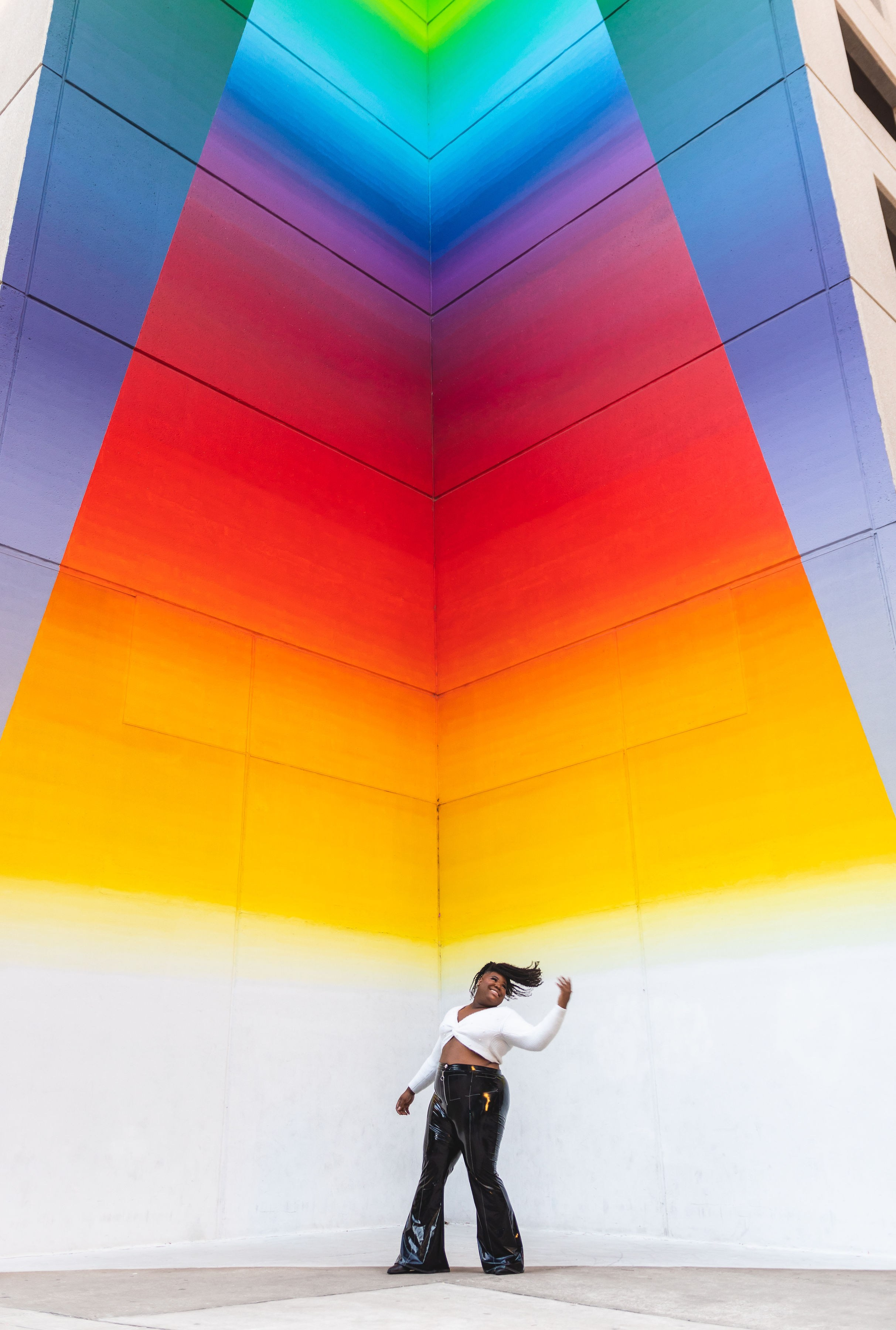 Tyler's senior photoshoot in Downtown Austin
