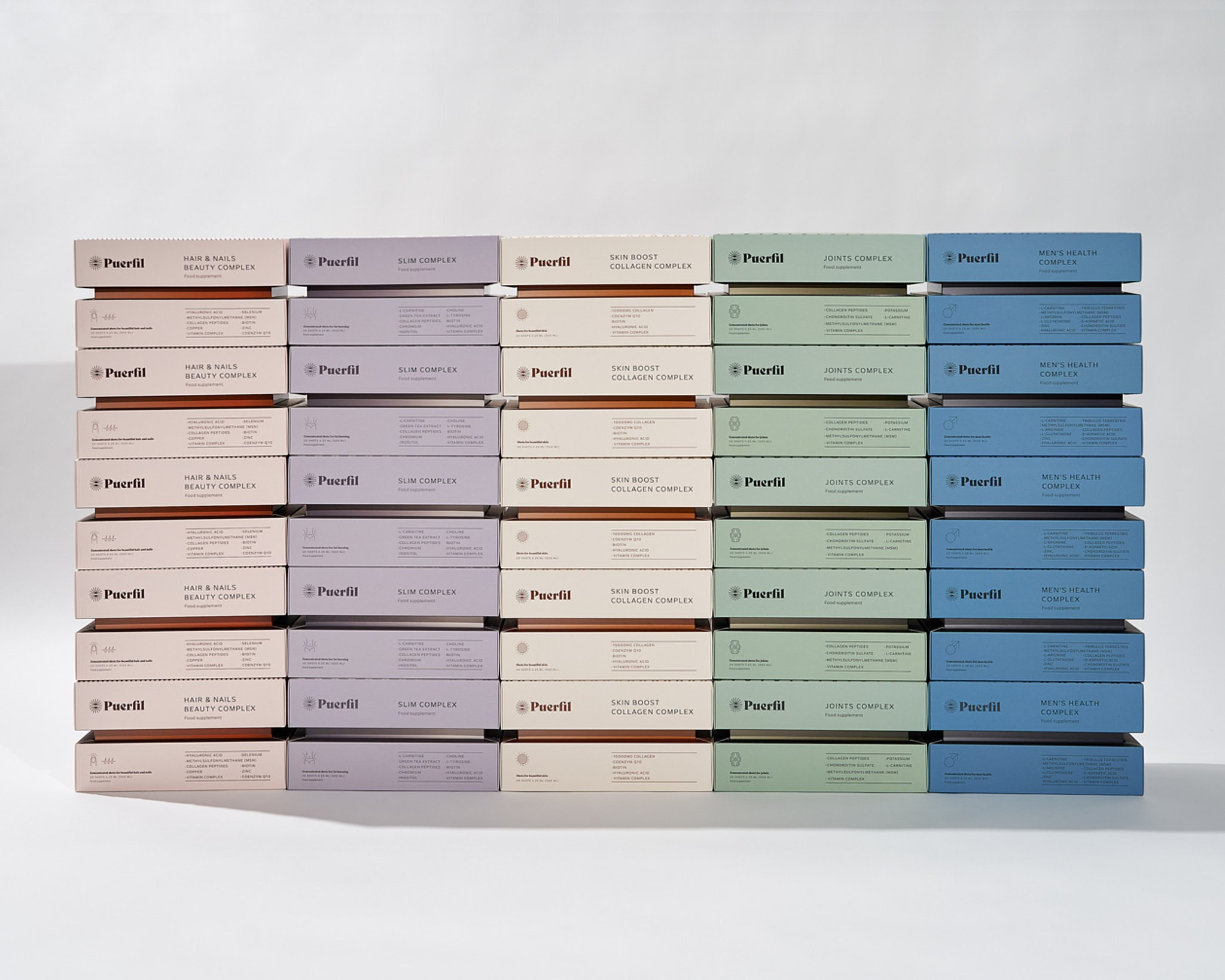 PUERFILL. Product photography services in Vilnius