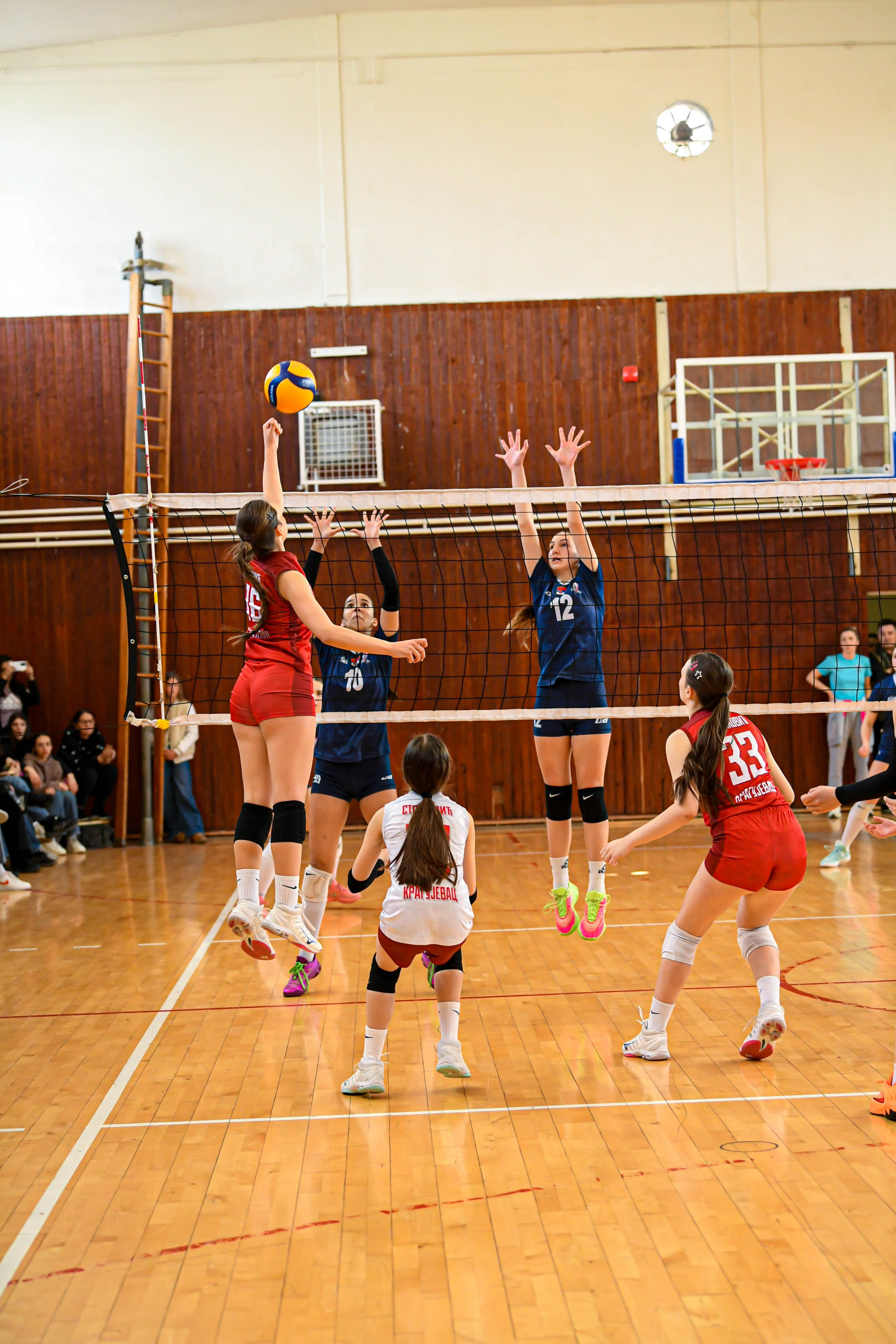 Odbojka 22.03.  Radnicki KG — BlockVolley JAG. Foto Simic Jagodina