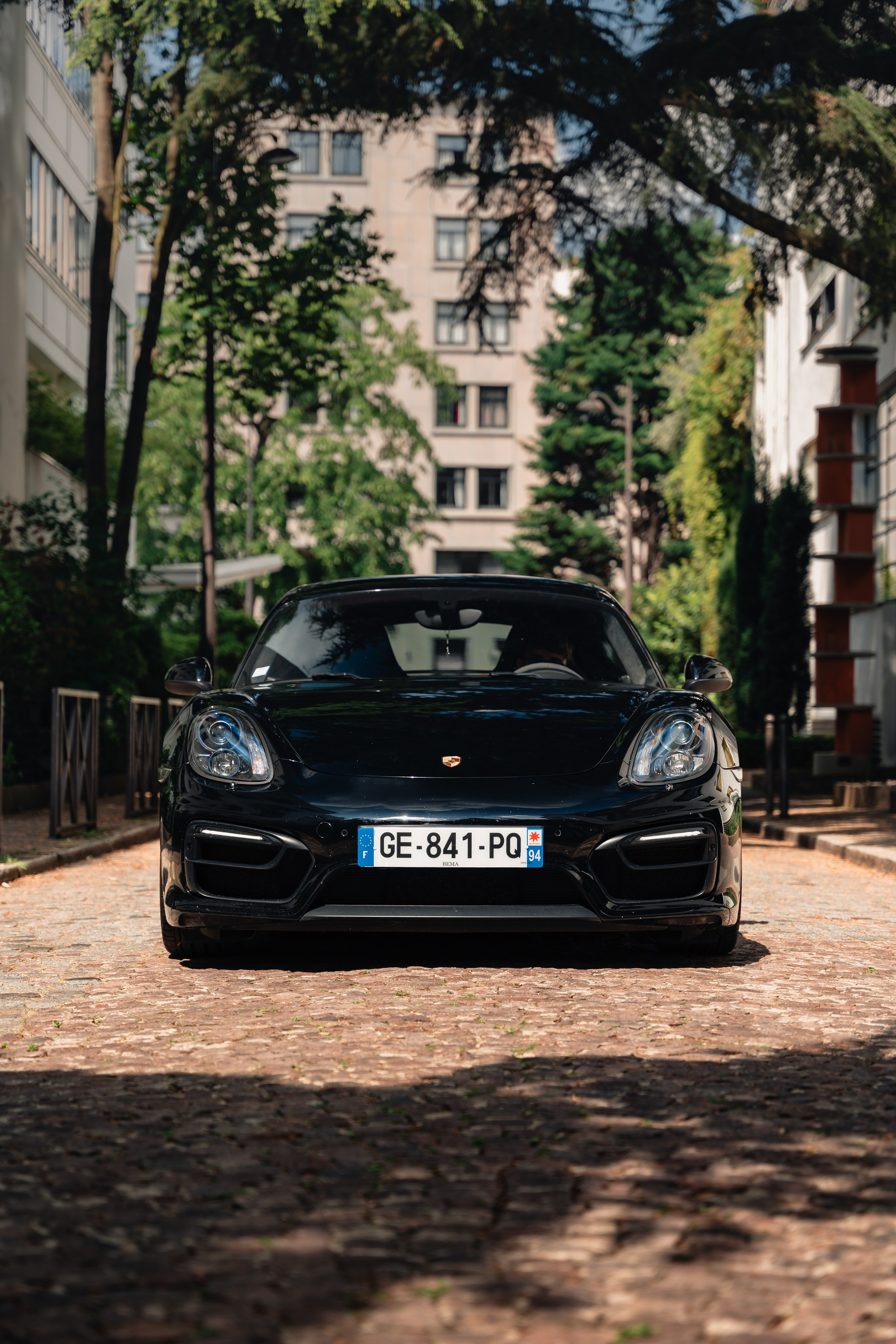 Porsche Cayman GTS. Photographer in Paris — Vitalii Motruk