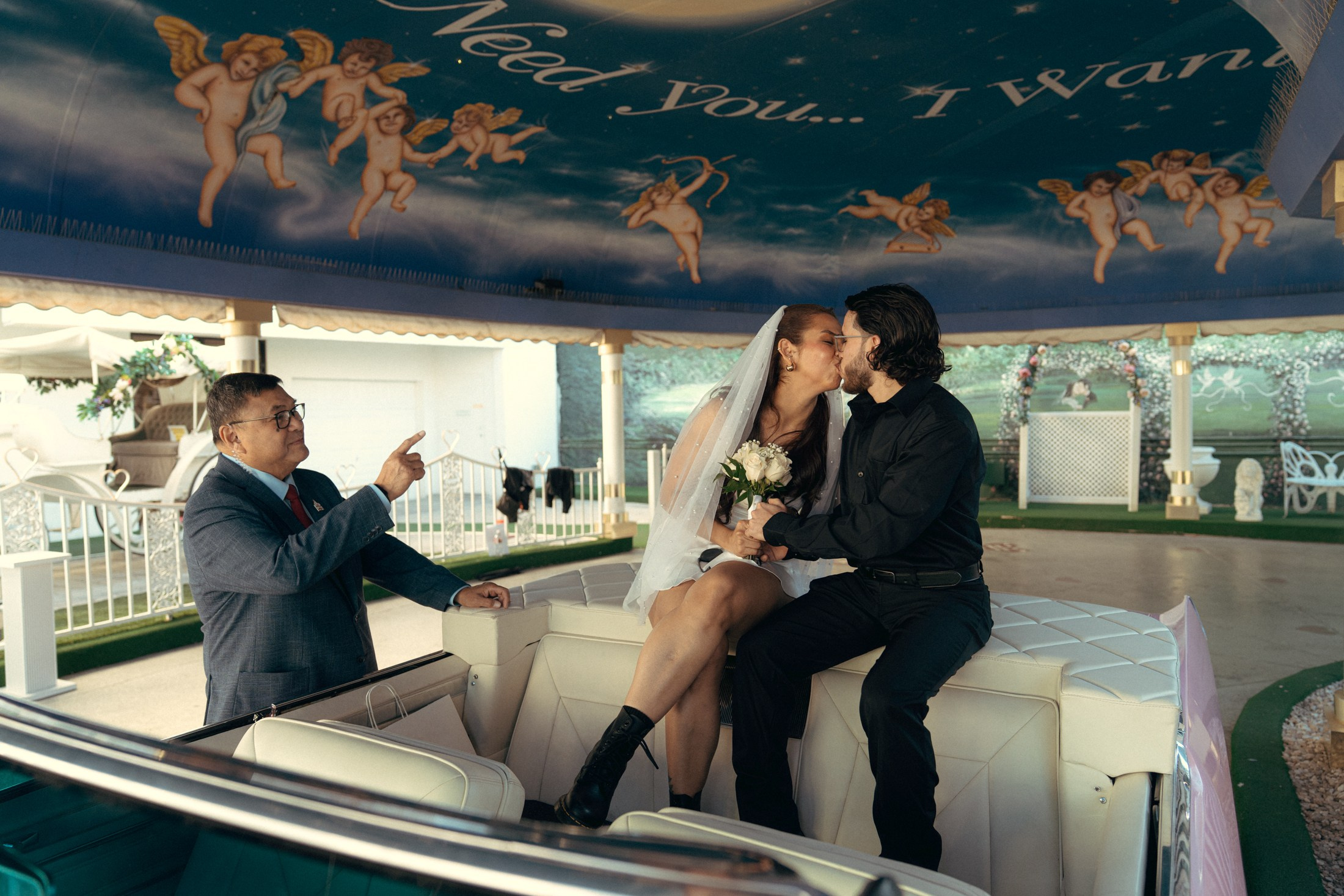 Silvia&Italo. Wedding & elopement photographer Viktoriya Kravtsov. Las Vegas