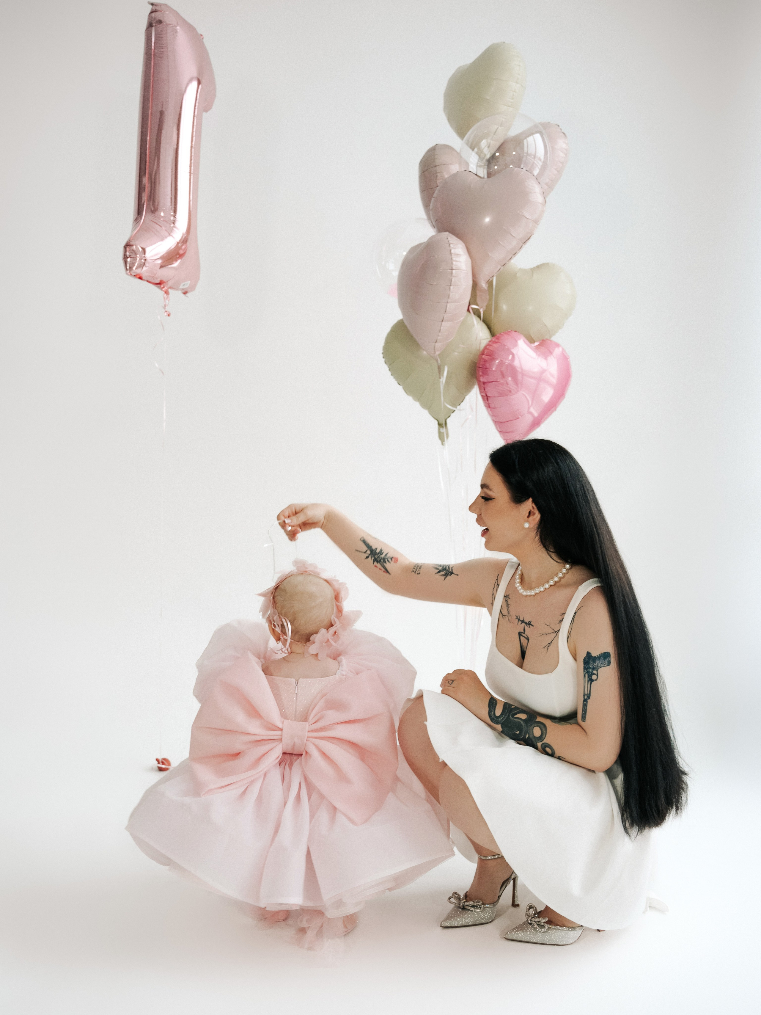 First birthday photoshoot Veronika