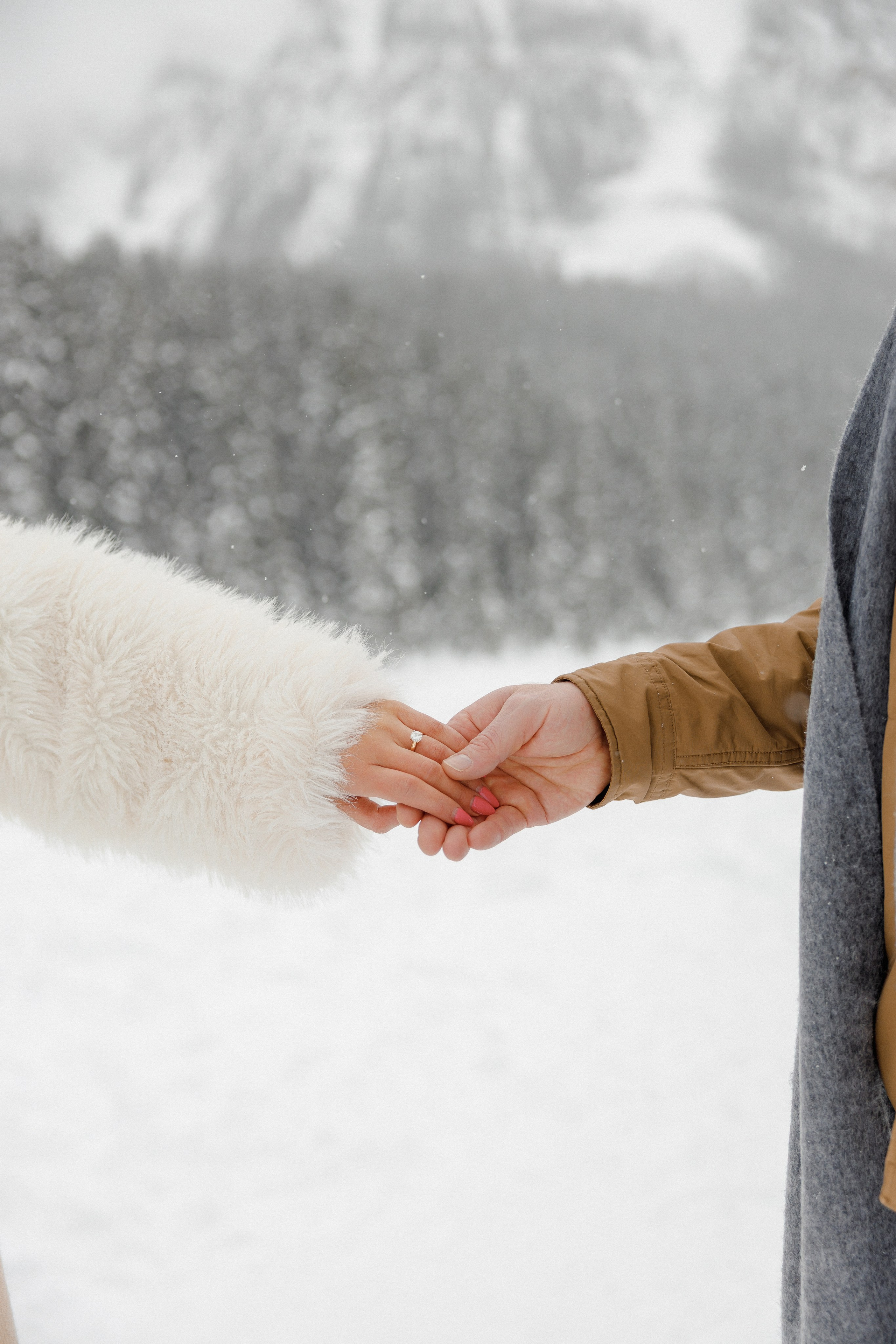 Lake Louise engagement session. Home