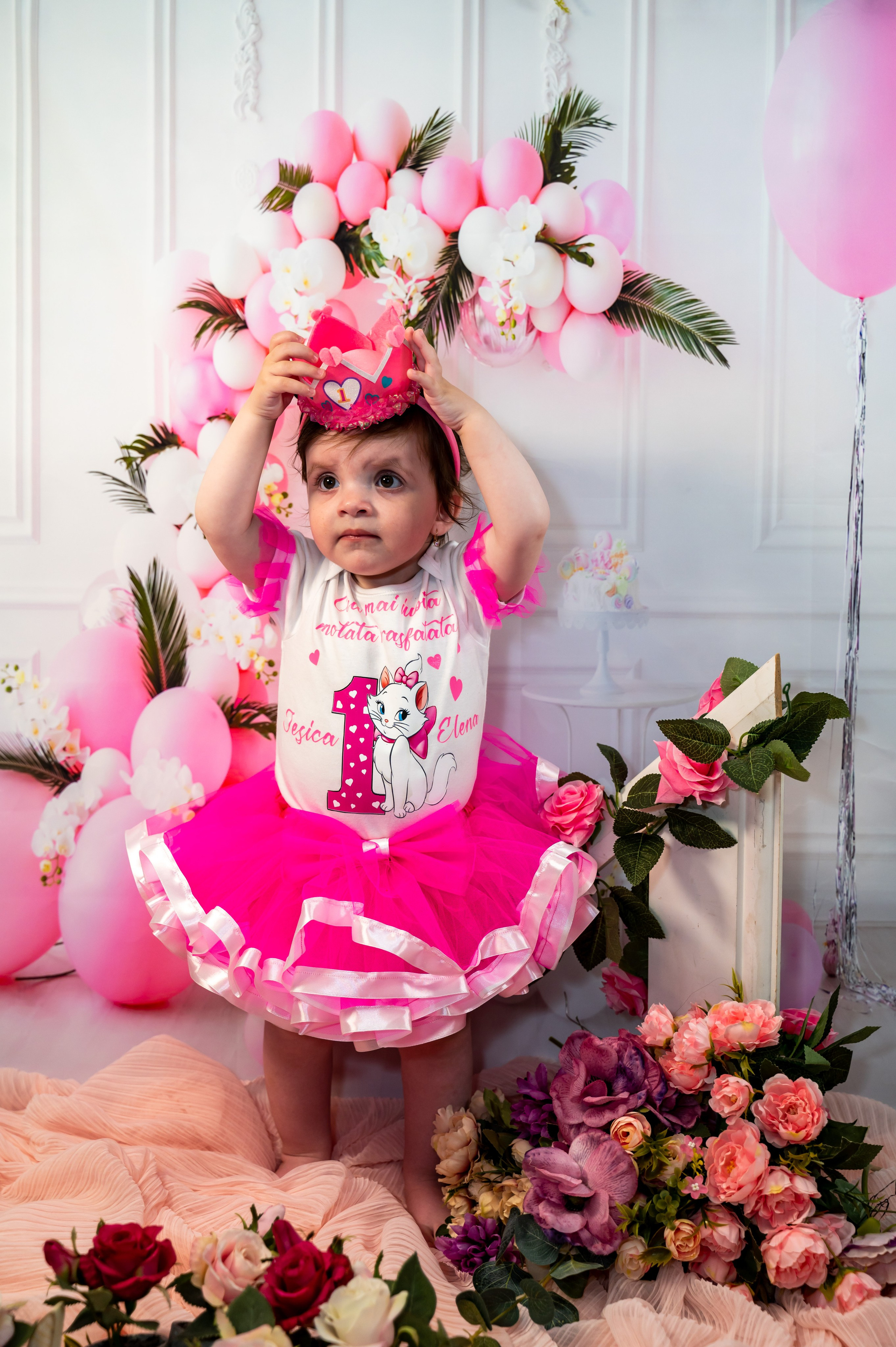Smash the cake. Lucia Adam Family Photography