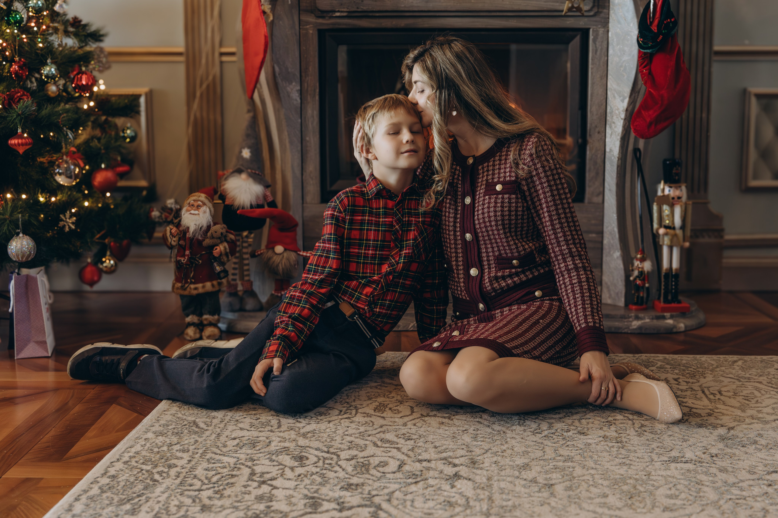 XMAS FAMILY SHOOTING. PHOTOGRAPHER IN ITALY