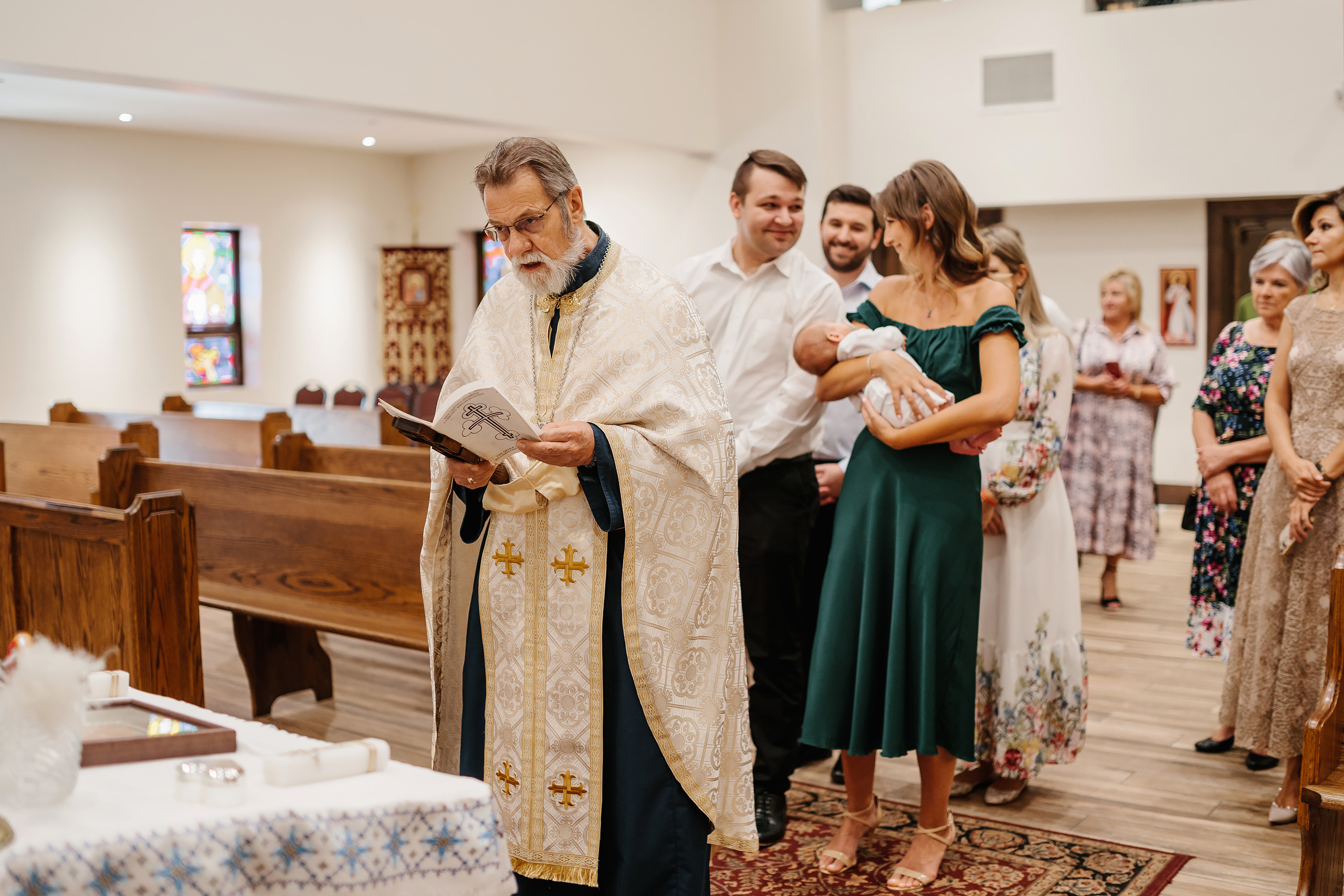 09.03.2022 Christening. Wedding family event photographer in Chicago Nick Yushevich