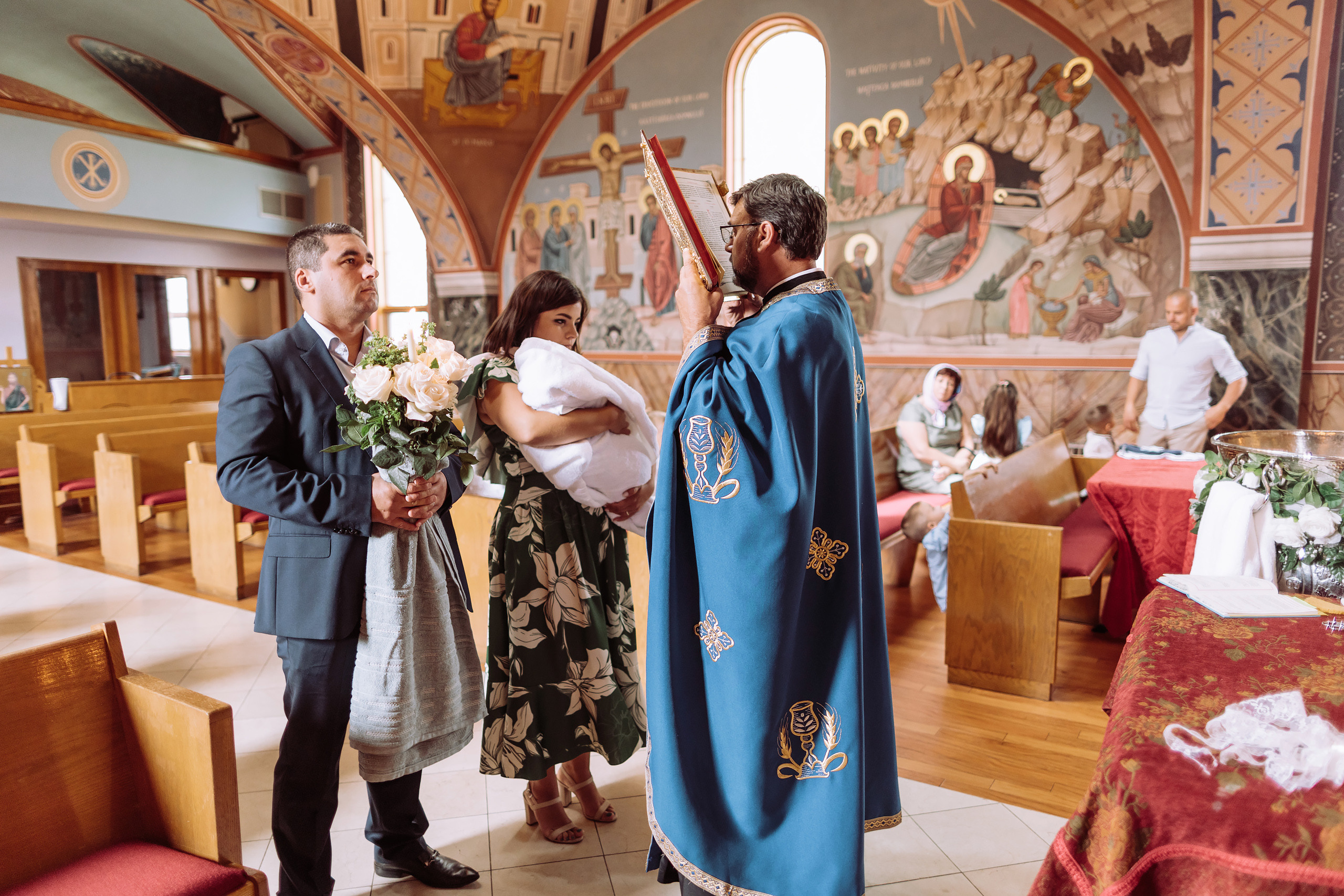 08.27.2022 Christening. Wedding family event photographer in Chicago Nick Yushevich