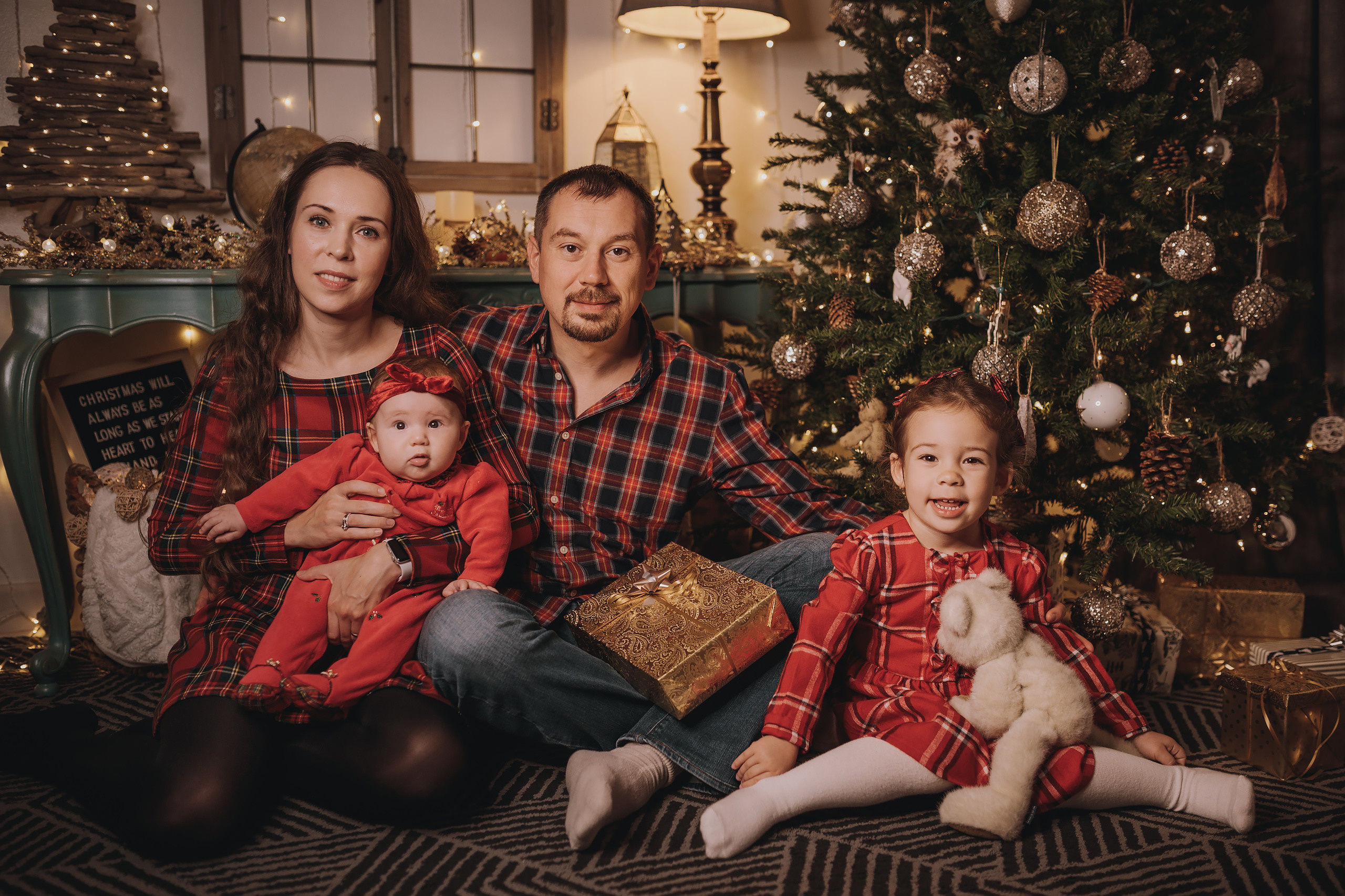 11.14.2022 Christmas Photoshoot 2. Wedding family event photographer in Chicago Nick Yushevich